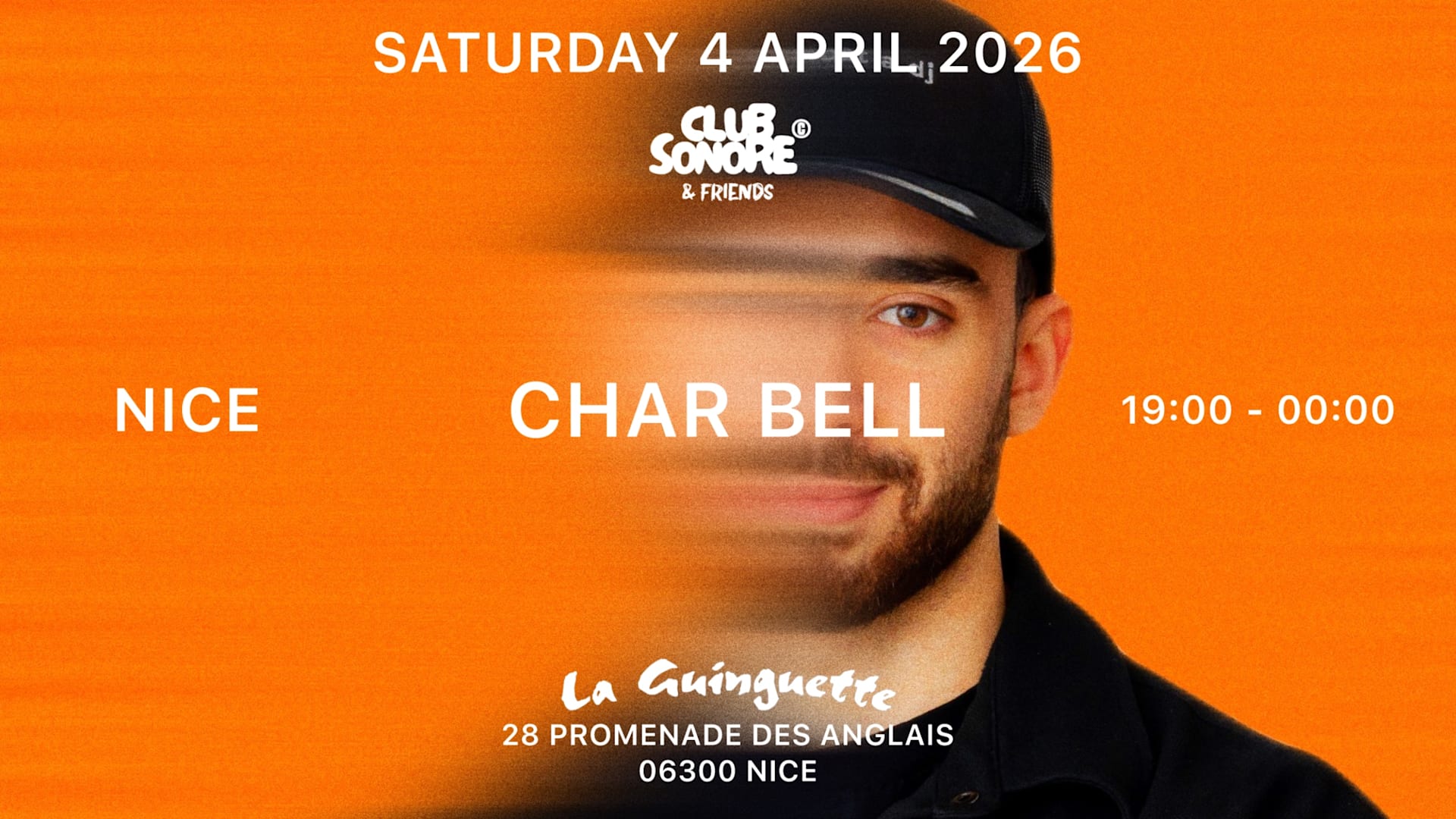 Char Bell X Club Sonore & Friends X Bocca Rooftop Acte II