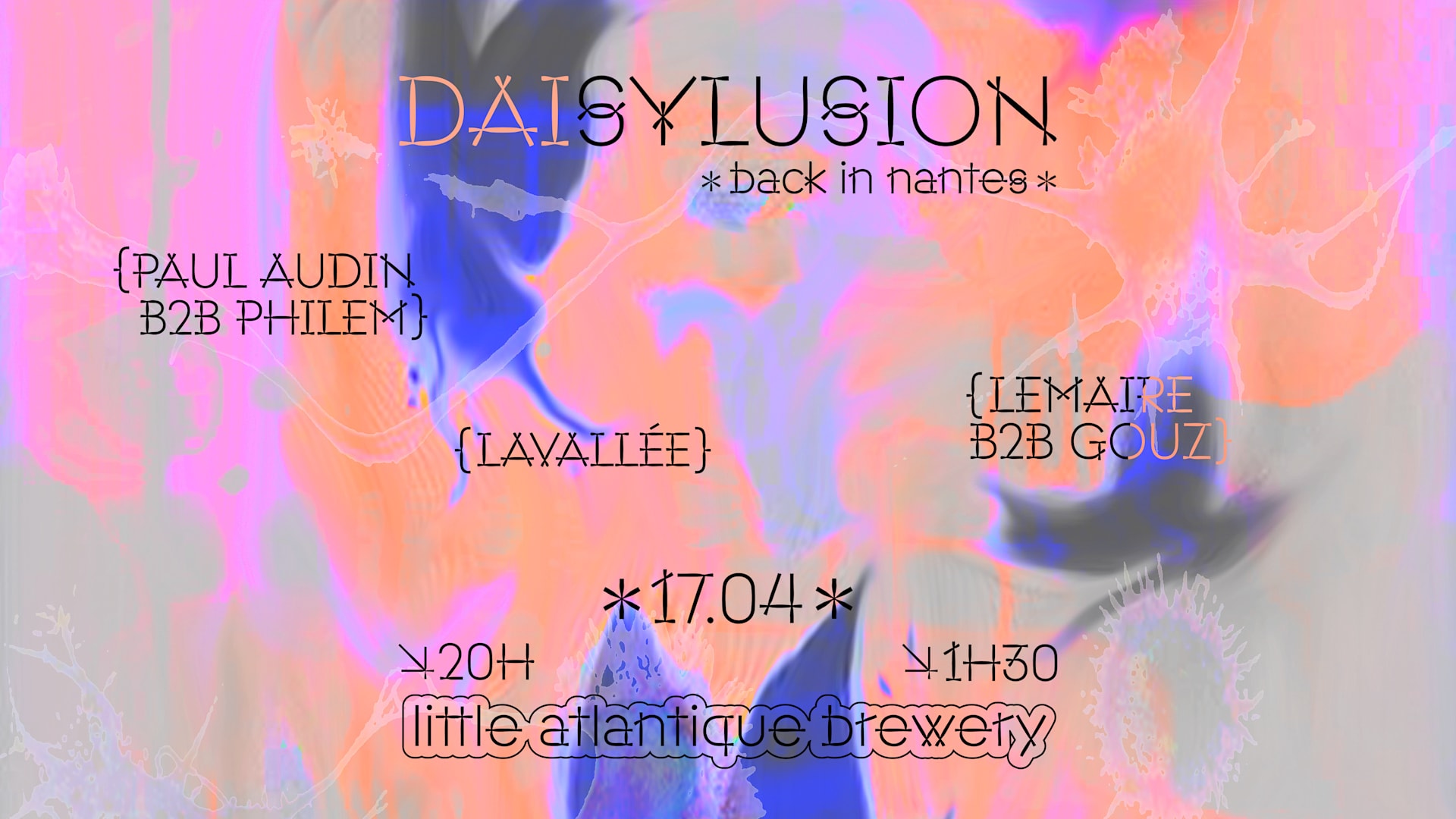 Daisylusion Invite Paul Audin & Philem (100% Vinyles)