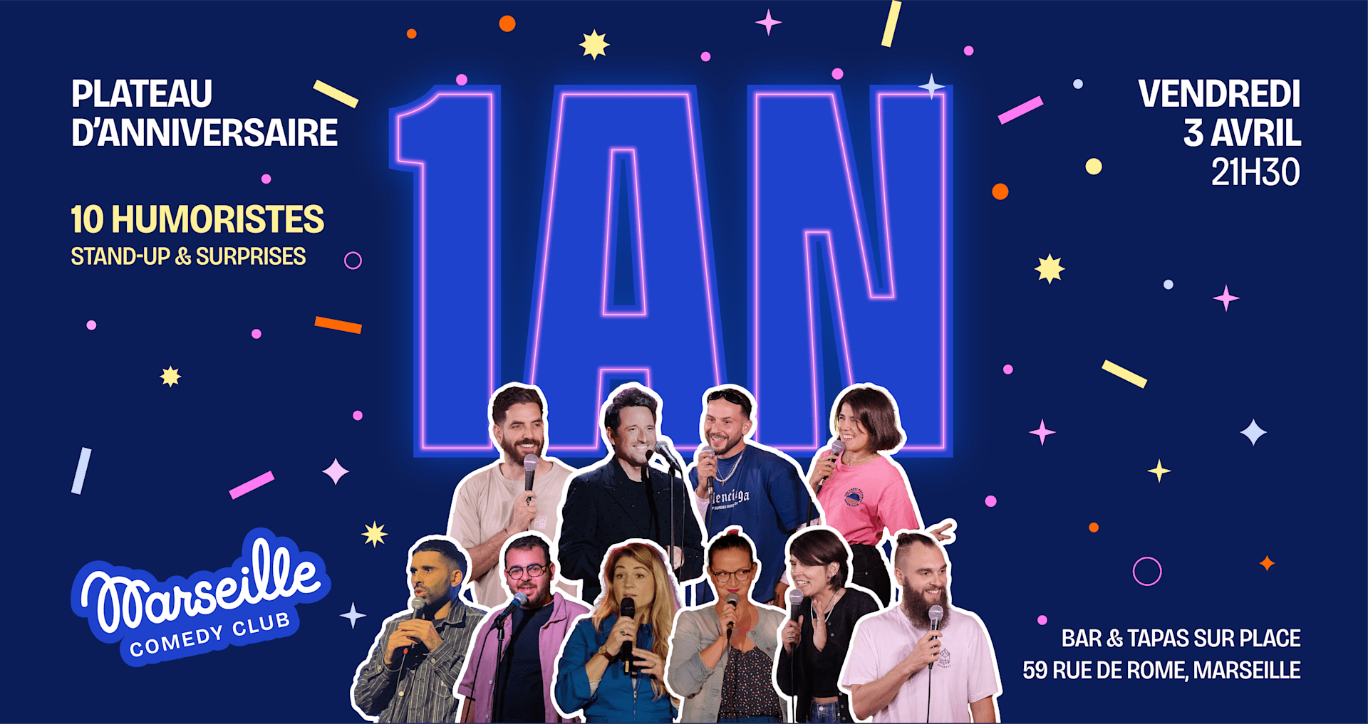 Plateau D'anniversaire - MCC