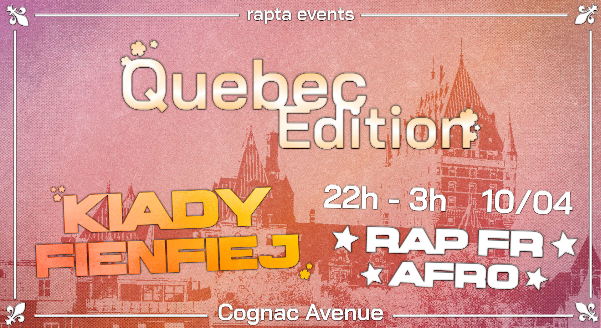 Rapta French Rap Party Quebec