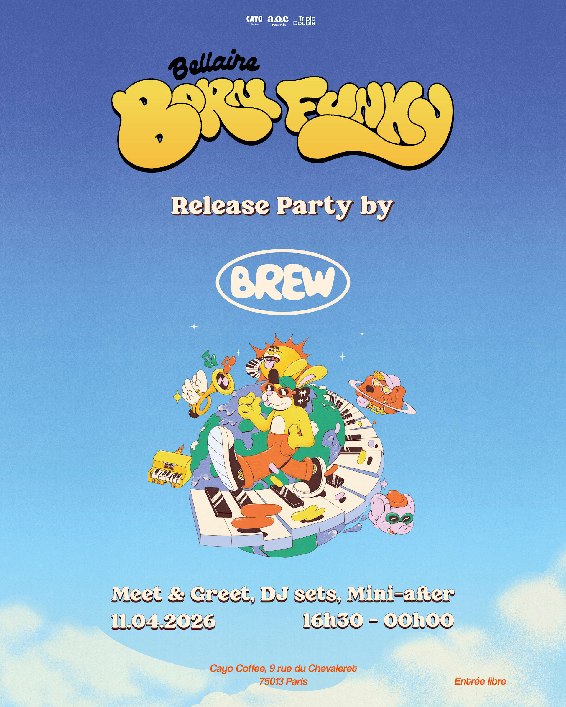 Bellaire - Born Funky Release Party By Brew & Aoc Records
