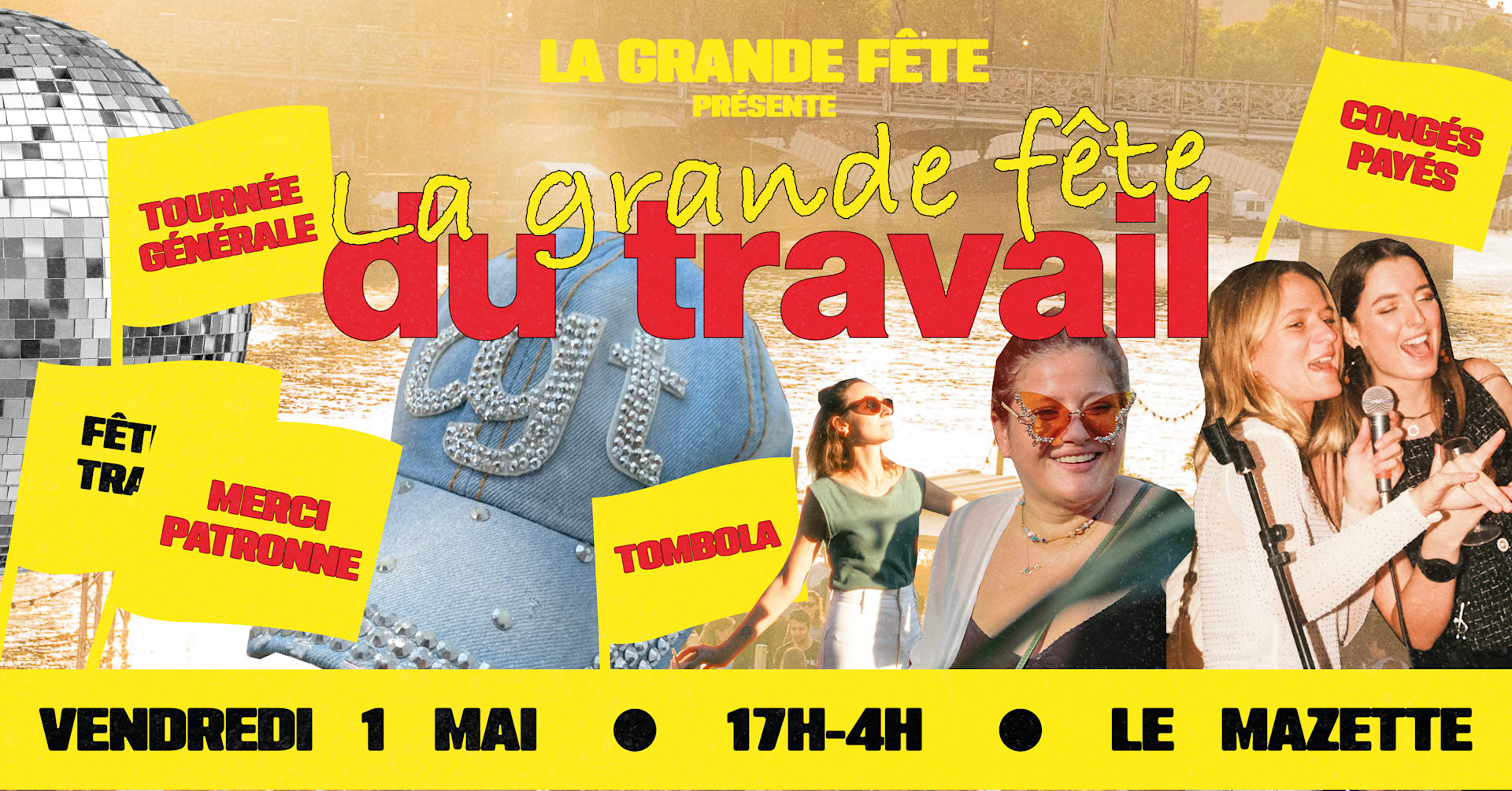 La Grande Fête Du Travail : Congés Payés & Tombola !