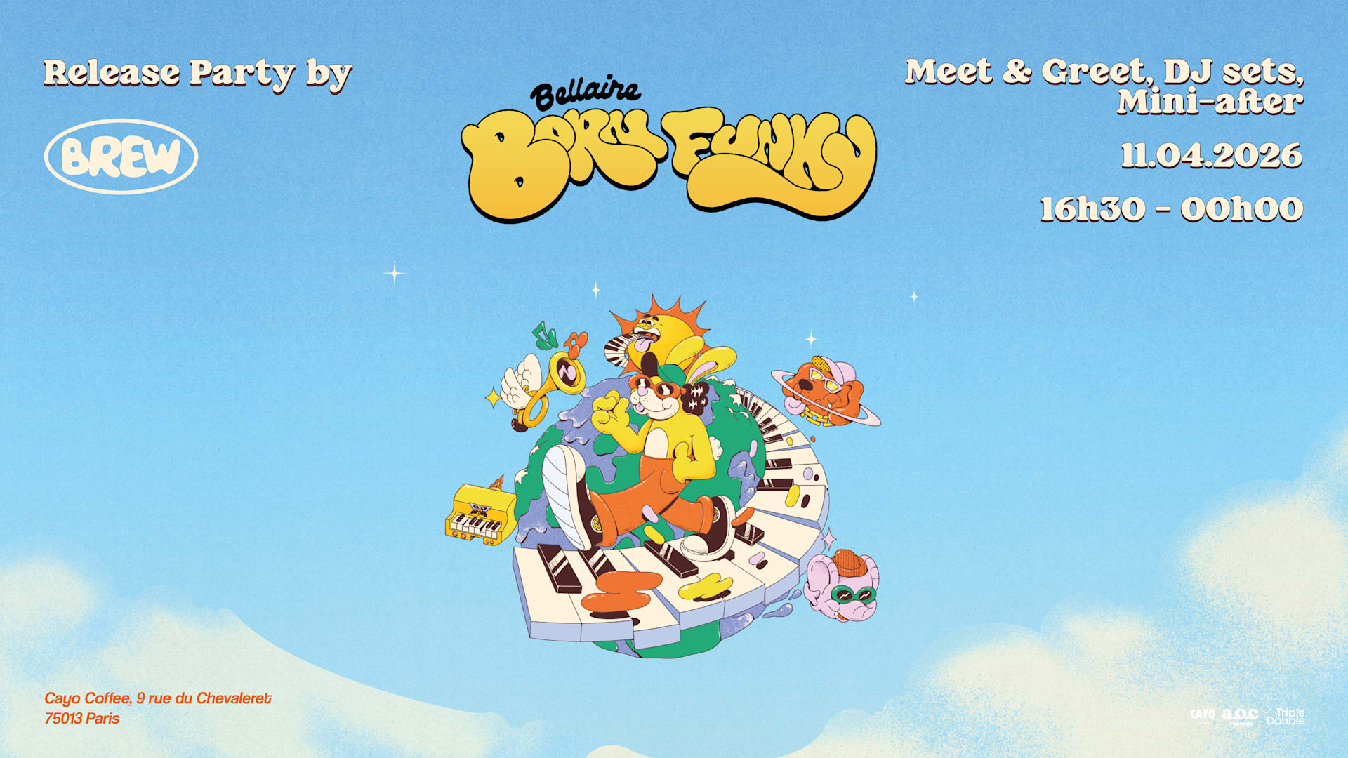 Bellaire - Born Funky Release Party By Brew & Aoc Records