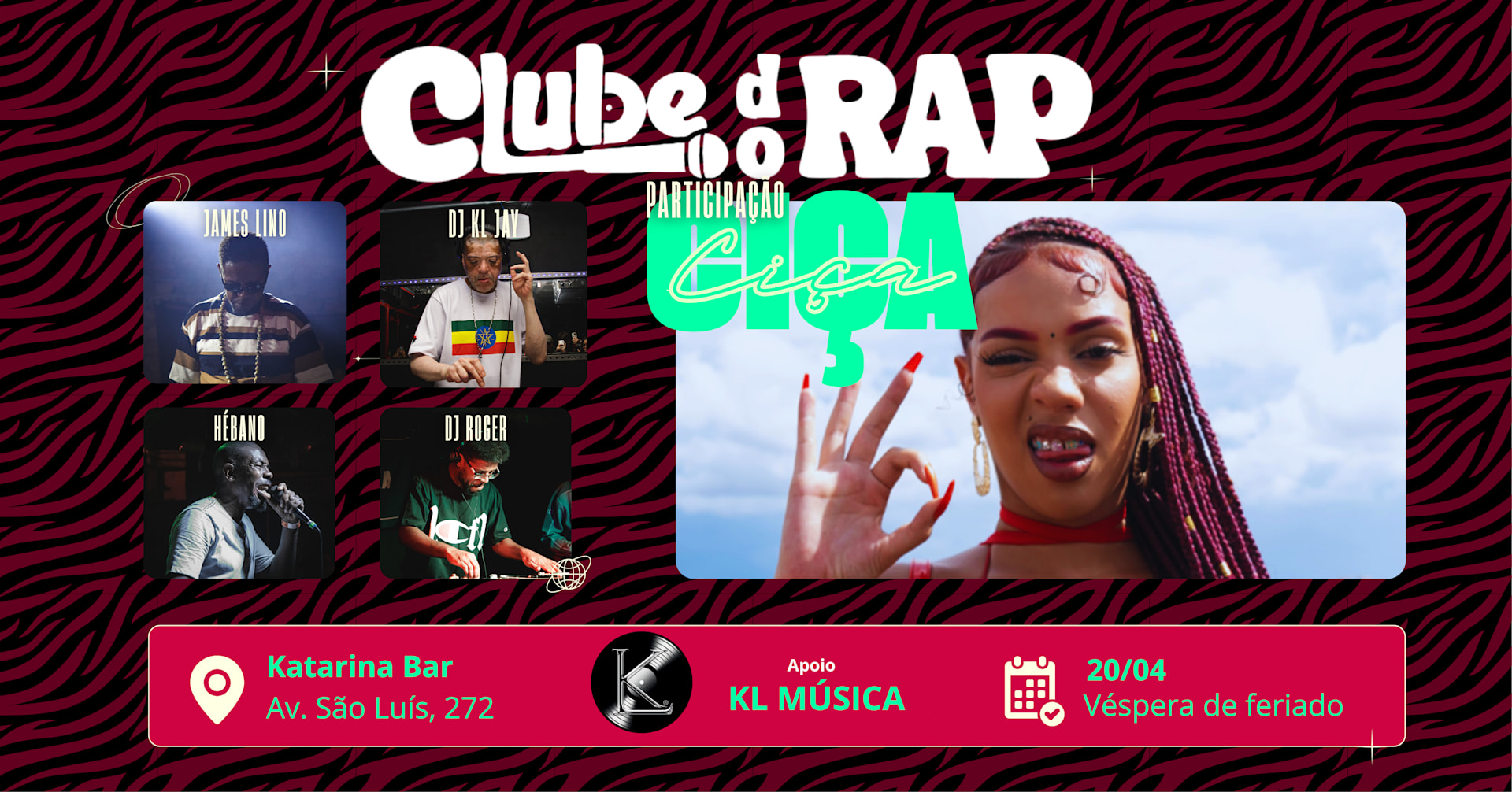 Clube Do Rap - Part. Ciça