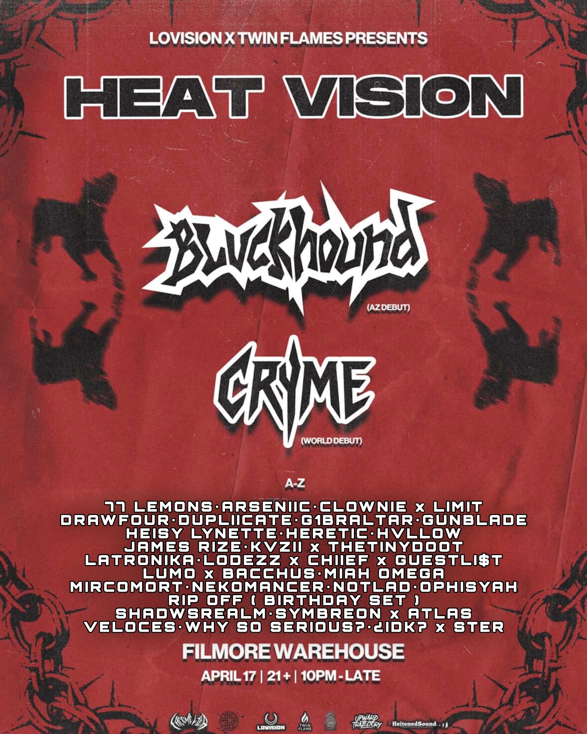 Lovision X Twin Flames Presents - Blvckhound • Cryme