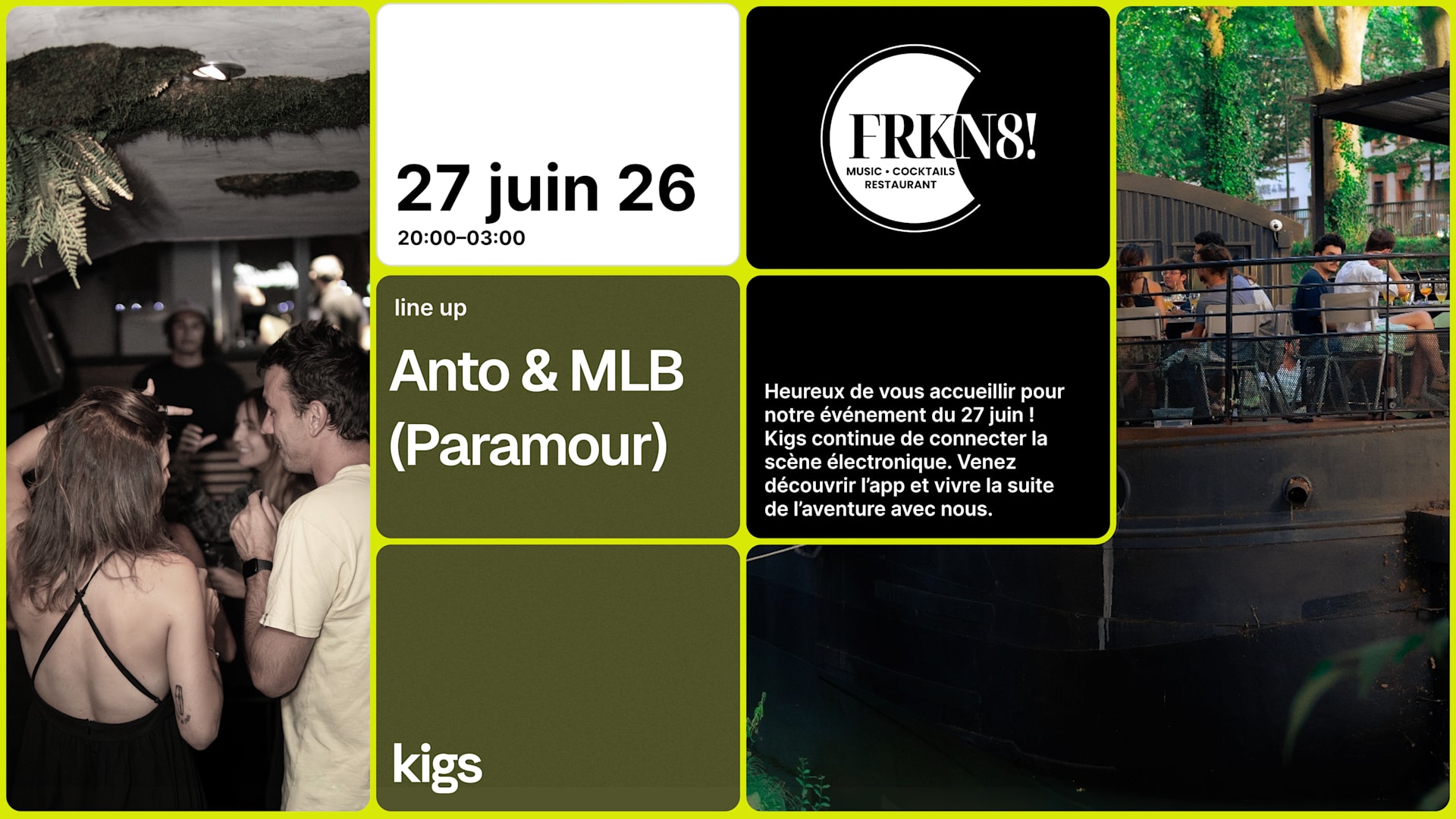 Kigs Invite Anto & Mlb (Paramour) À Frankielanuit!