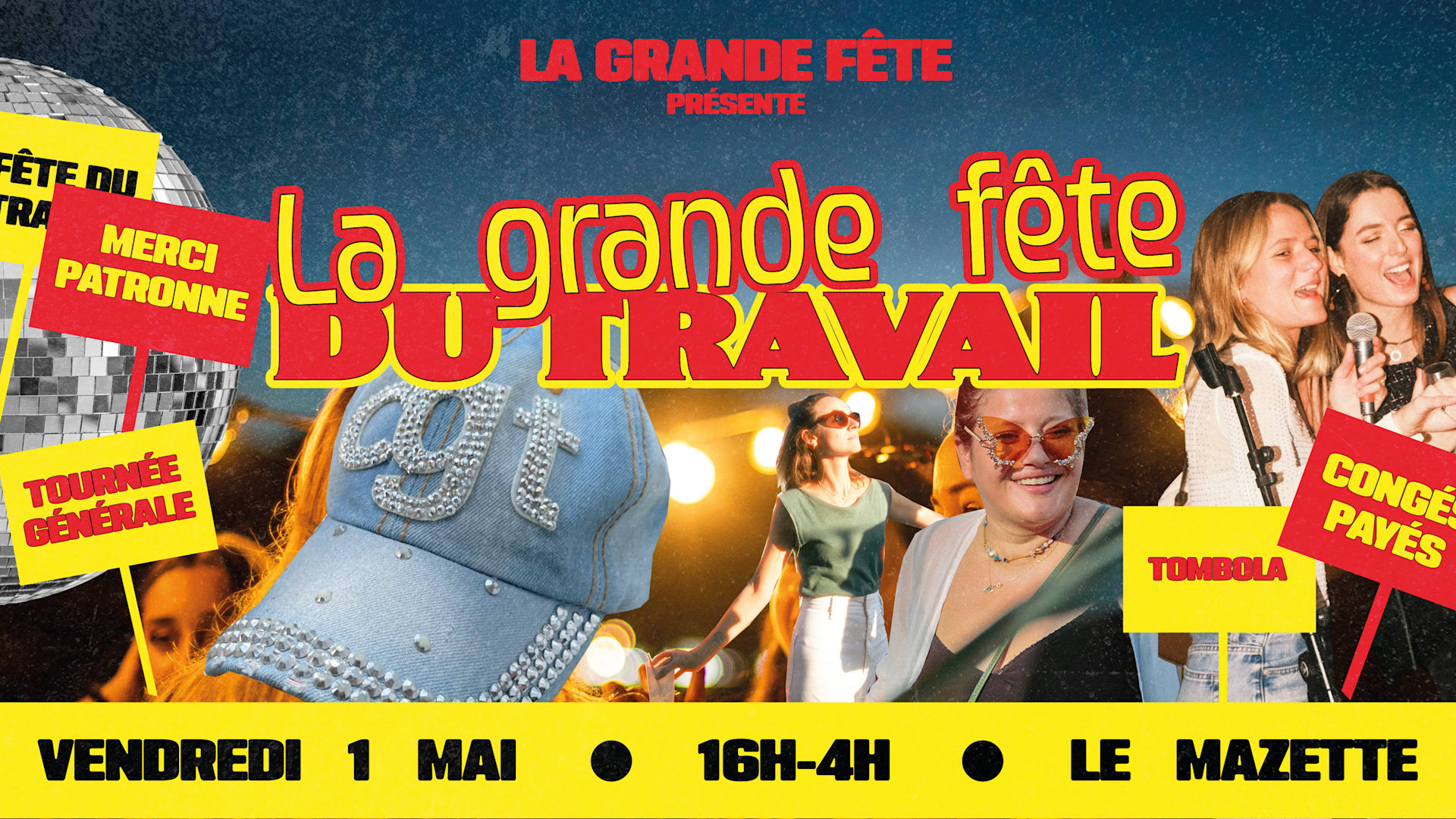 La Grande Fête Du Travail : Congés Payés & Tombola !