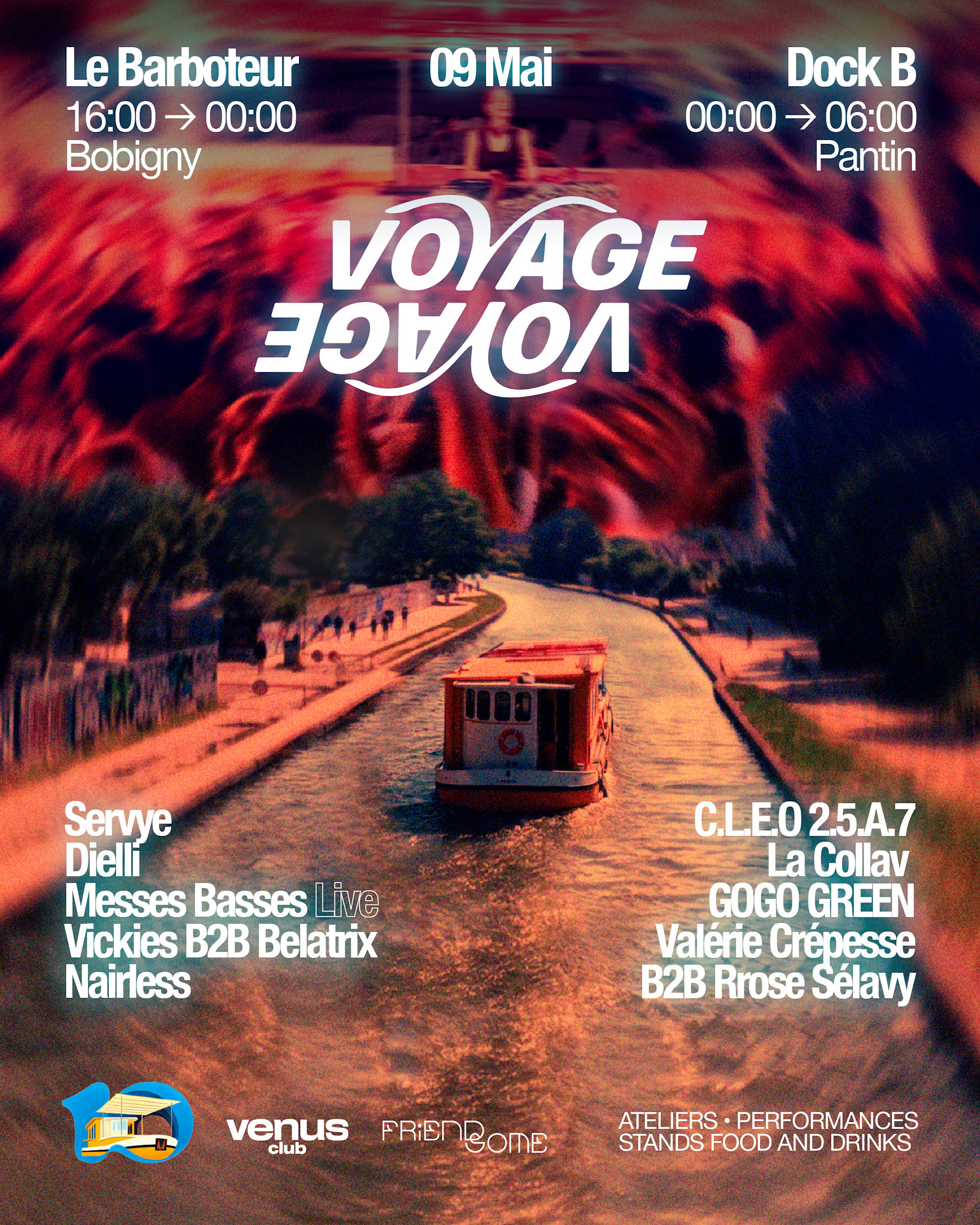Voyage Voyage Festival - Open Air + Club