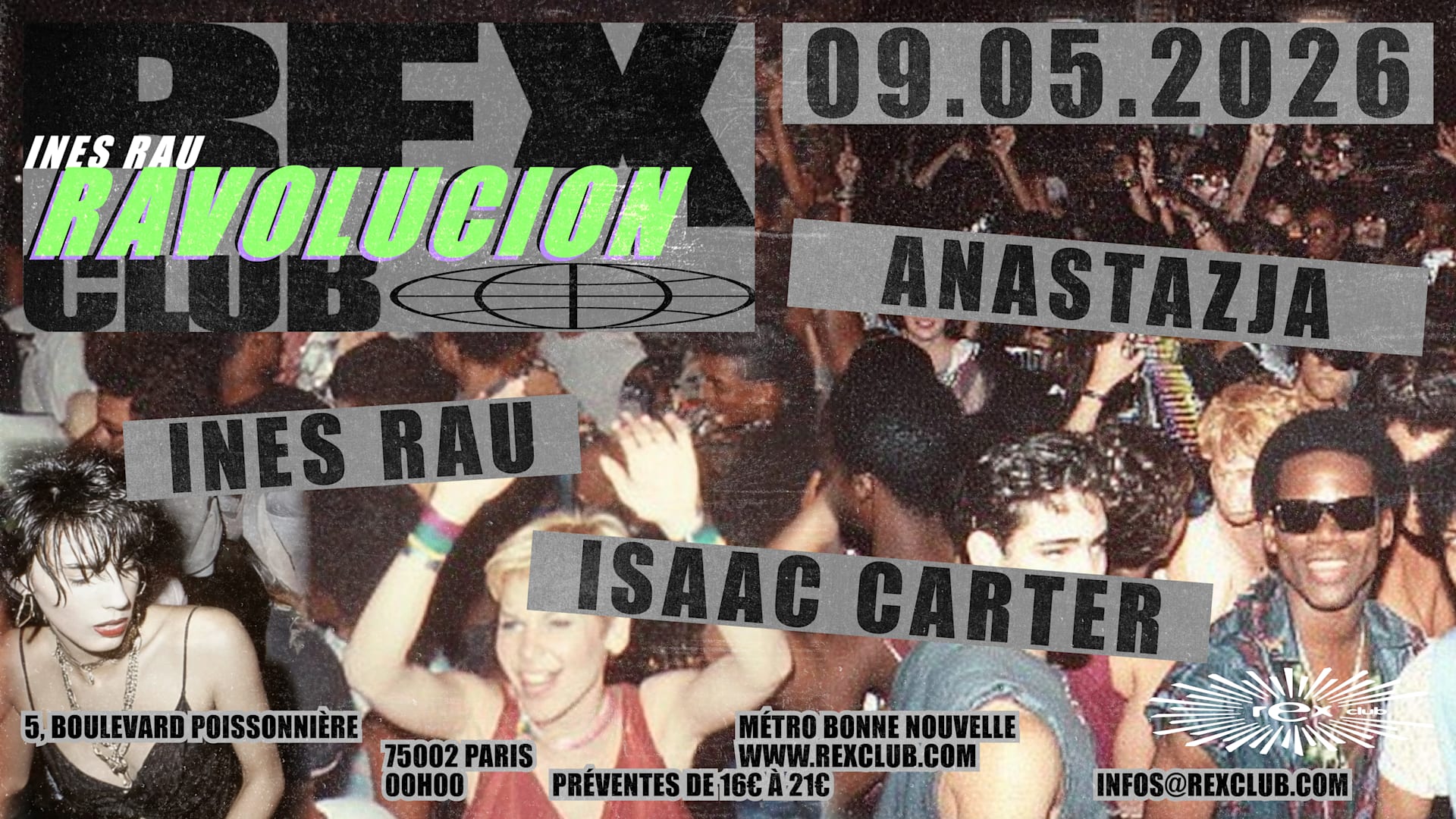 Ravolucion: Anastazja, Ines Rau, Isaac Carter