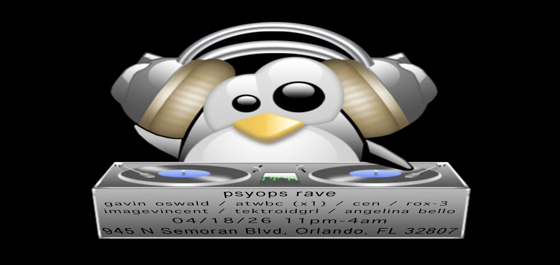 Psyops Rave Hq - Orlando