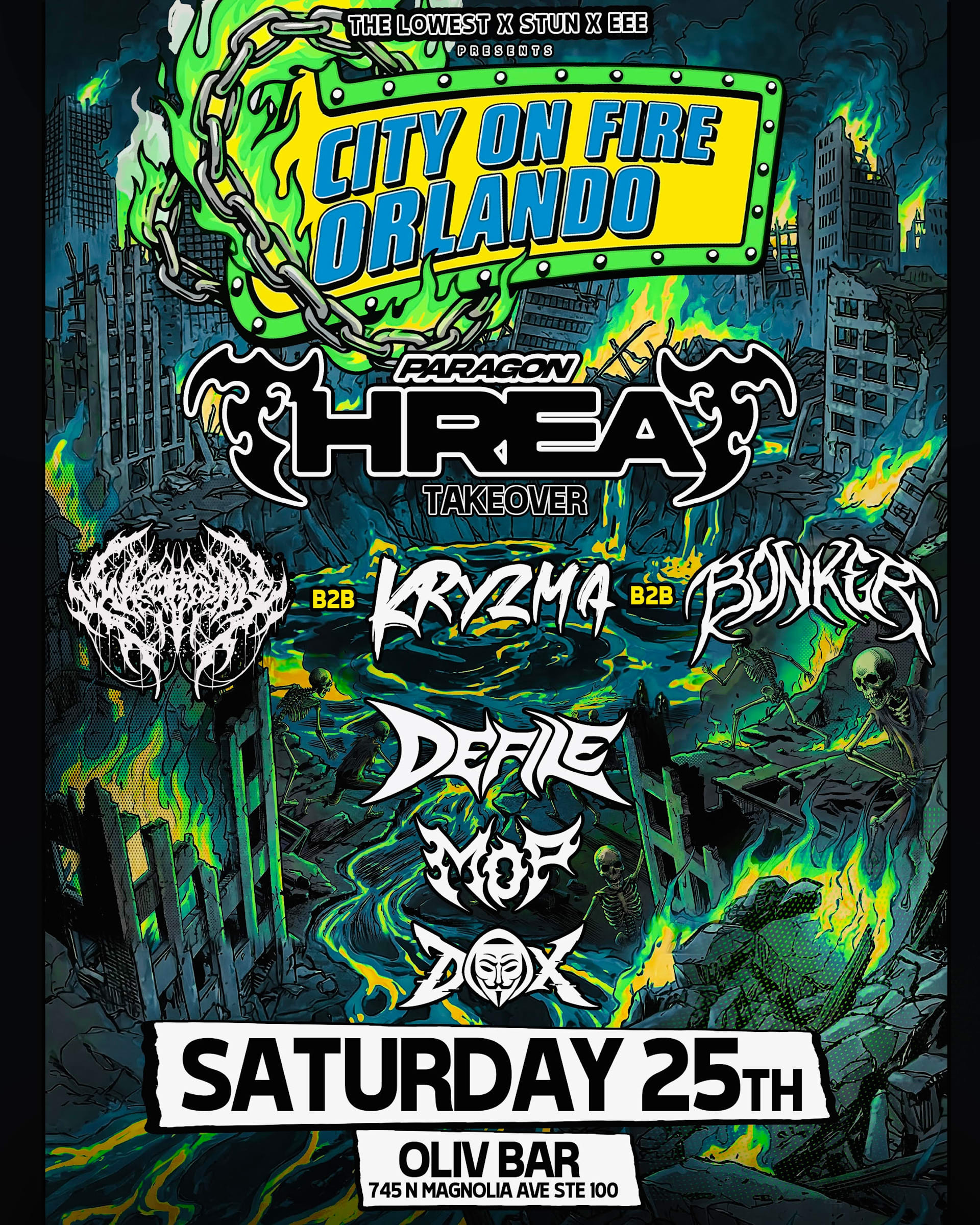 Paragon Threat Takeover & Friends