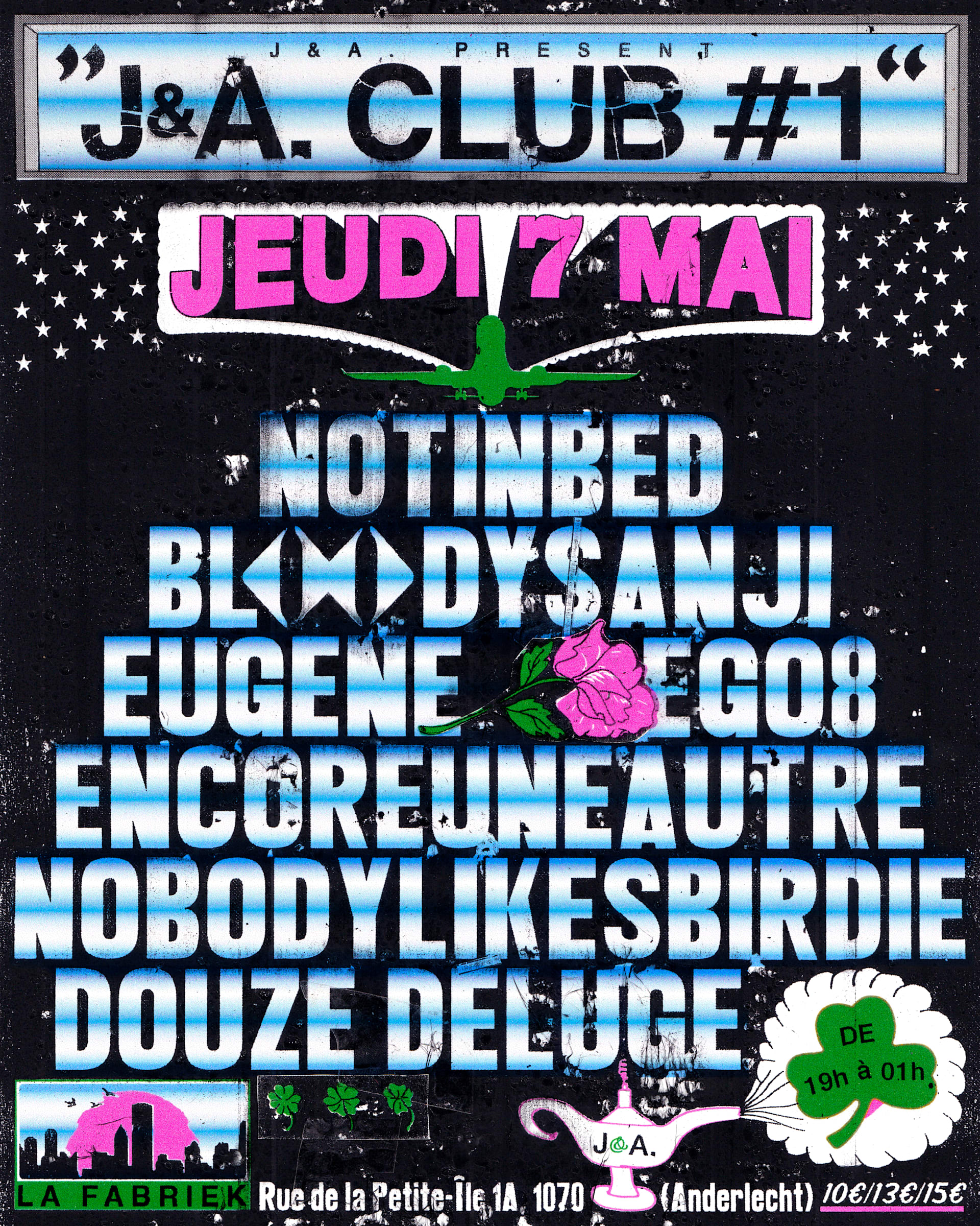 J&A. Club #1 @Lafabriek