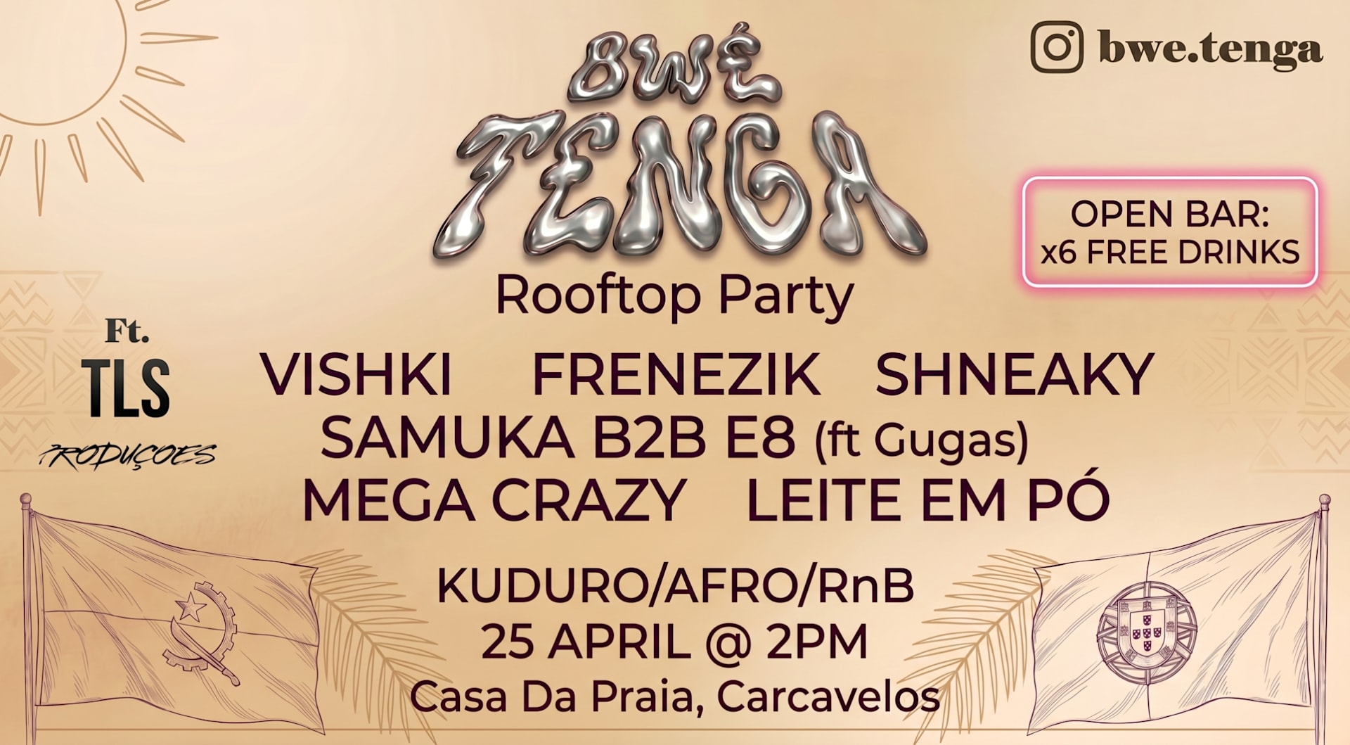 Bwé Tenga Rooftop Party