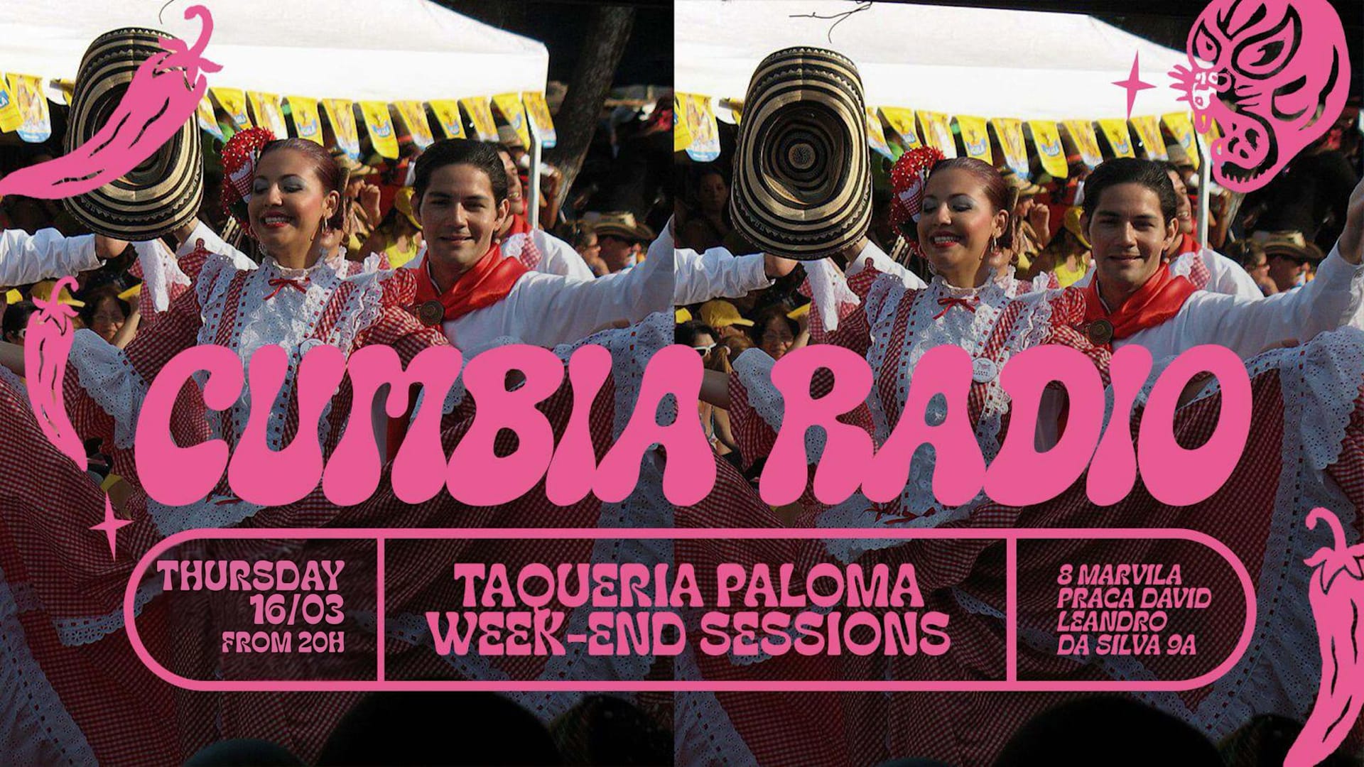 Cumbia Radio - Taqueria Paloma Weekend Sessions - April 16th
