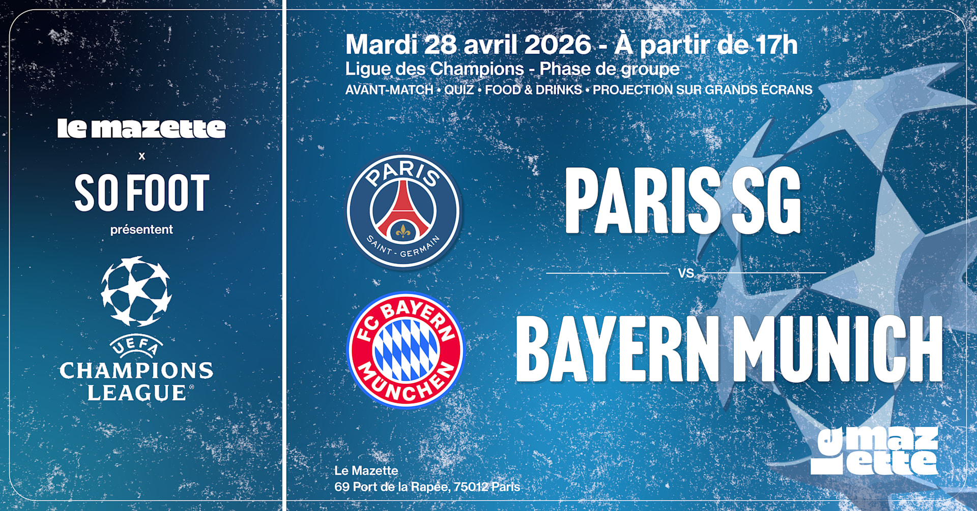 So Fooooot : Psg Vs Bayern Munich !!!!