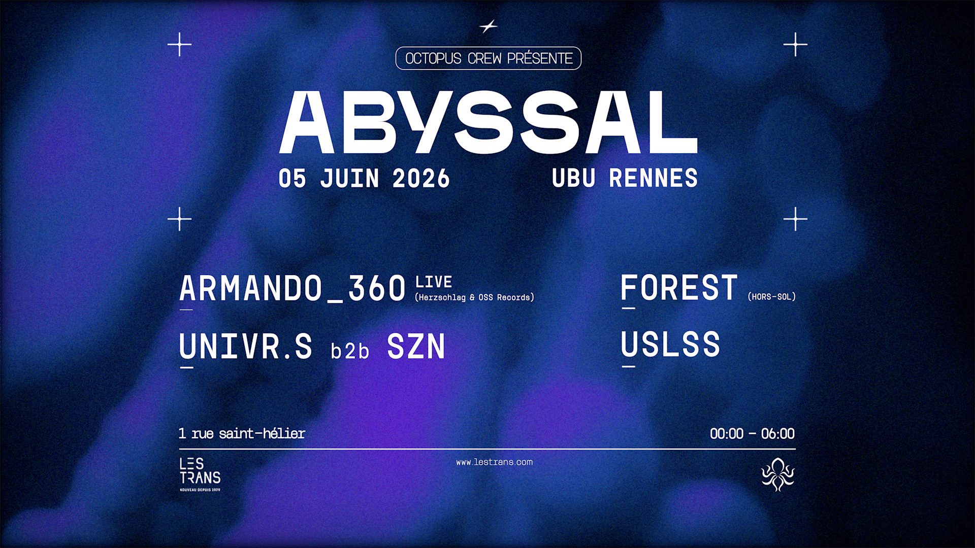 Abyssal W/ Forest, Armando_360, Uslss, Univr.S B2b Szn