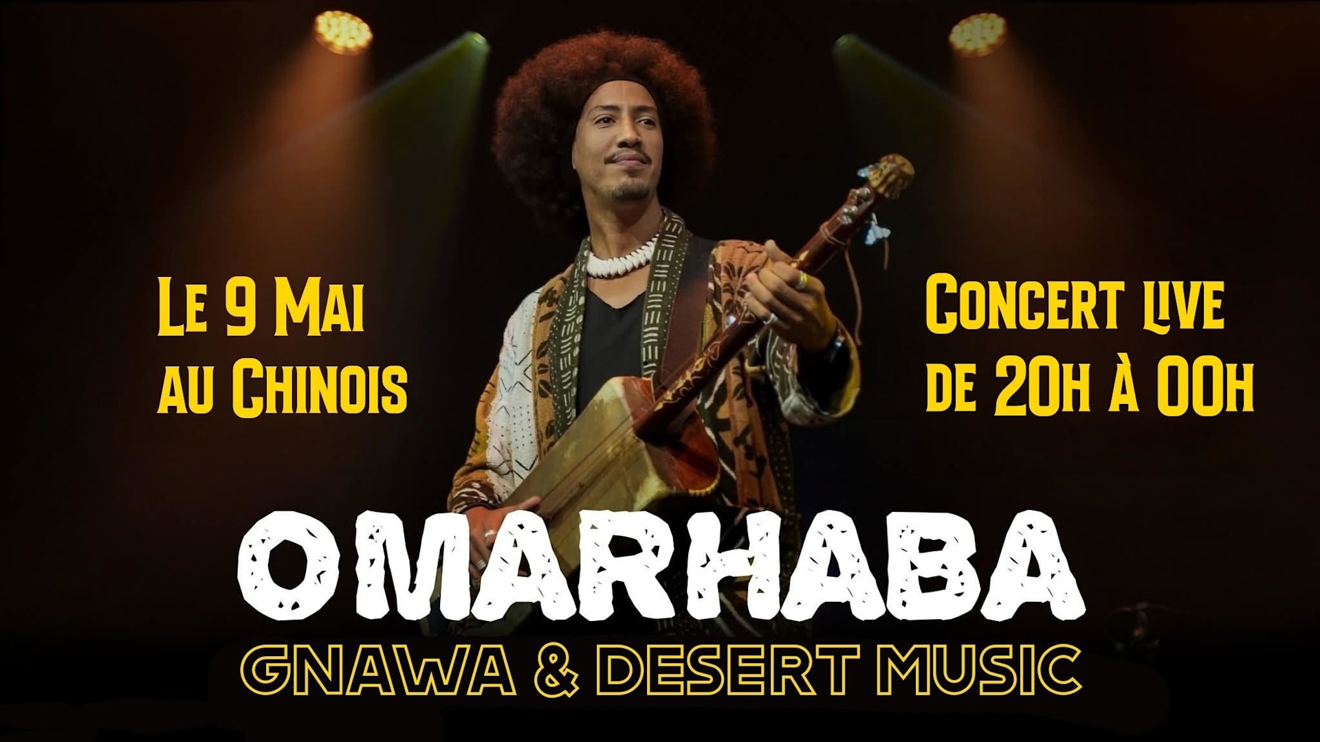 Gnawa & Desert Music Avec Omarhaba Au Chinois