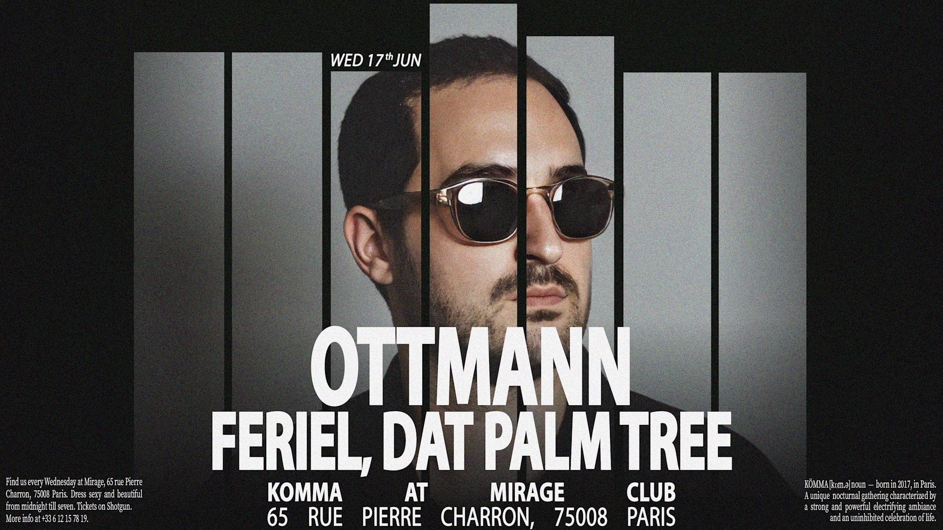 Kömma - Mirage: Ottmann, Fériel, Dat Palm Tree