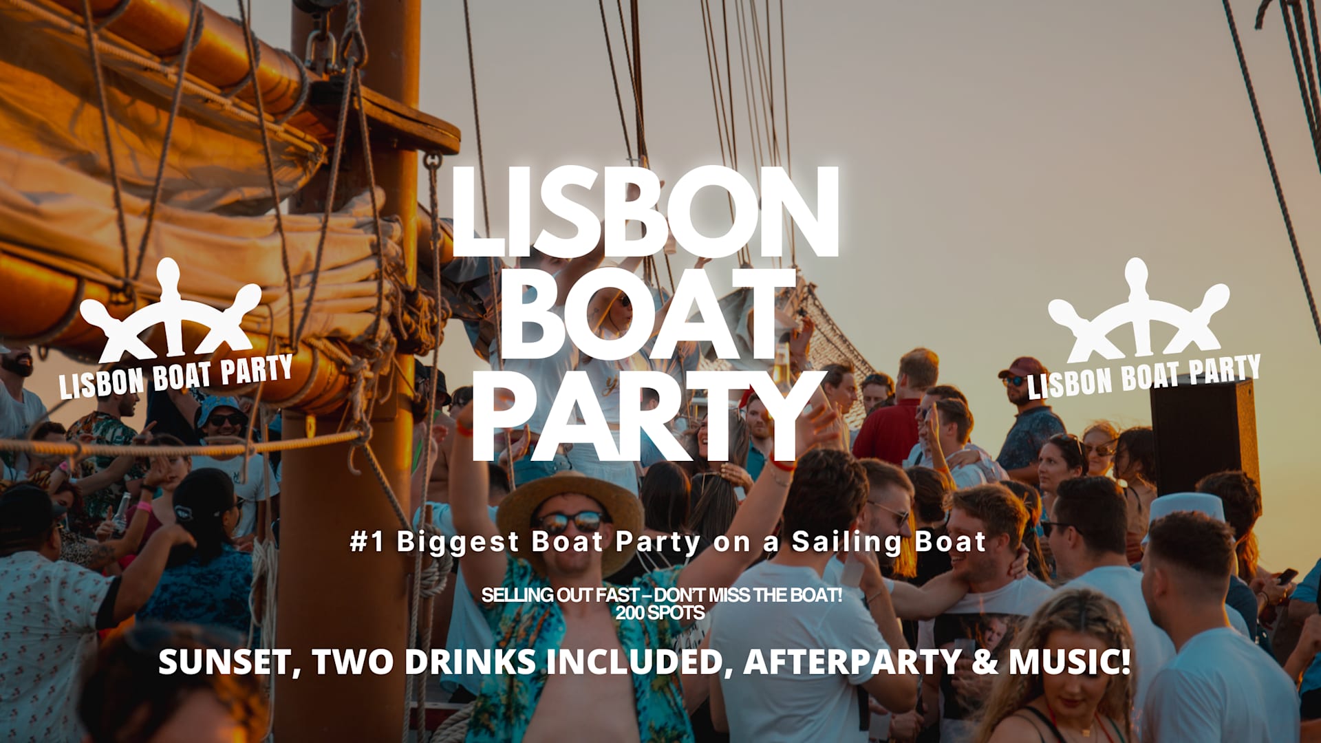 Lisbon’S #1 Sunset Boat Party - 28 May
