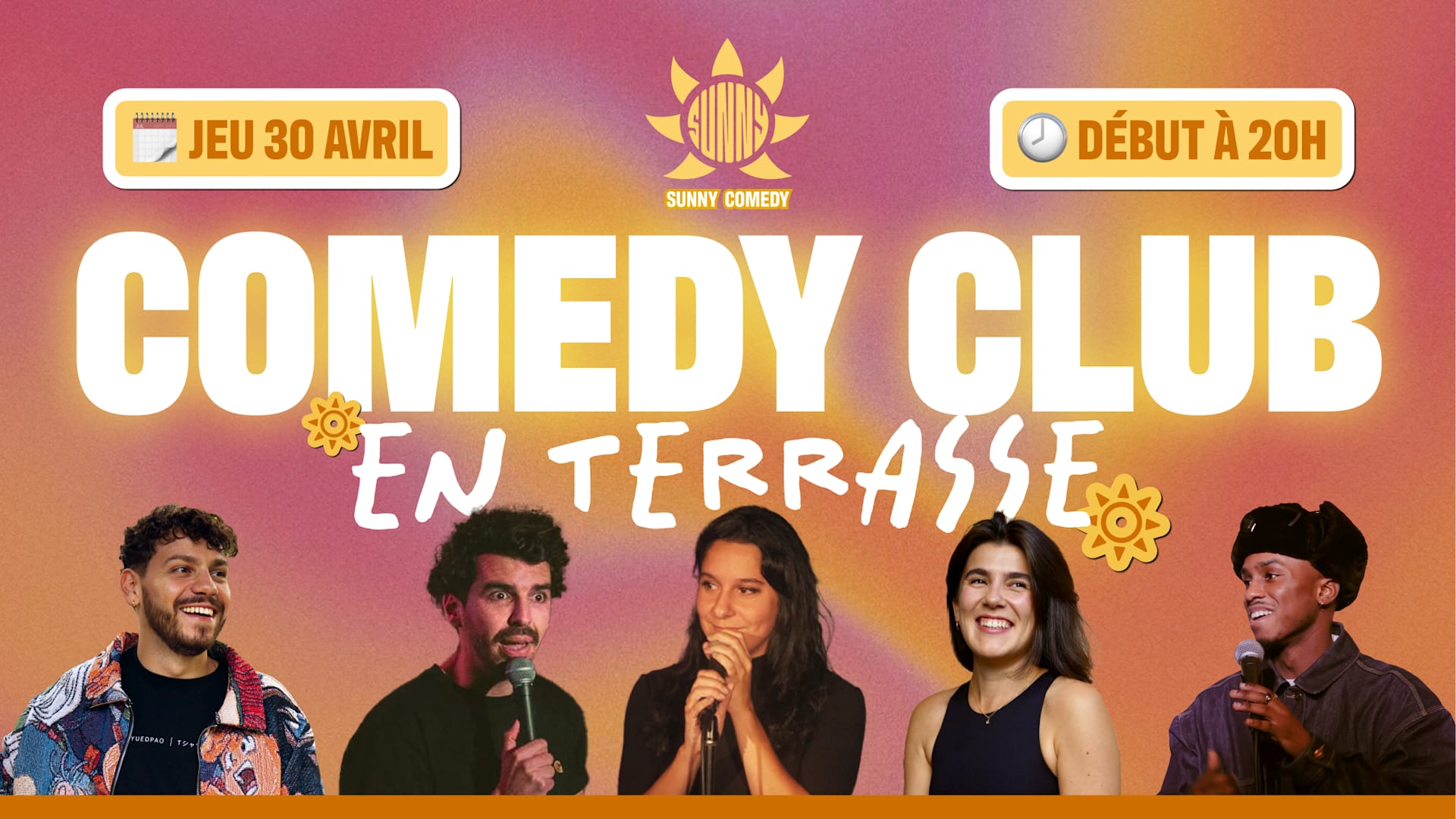 Sunny Comedy Club En Terrasse (Alisson, Lisa, Smali...)