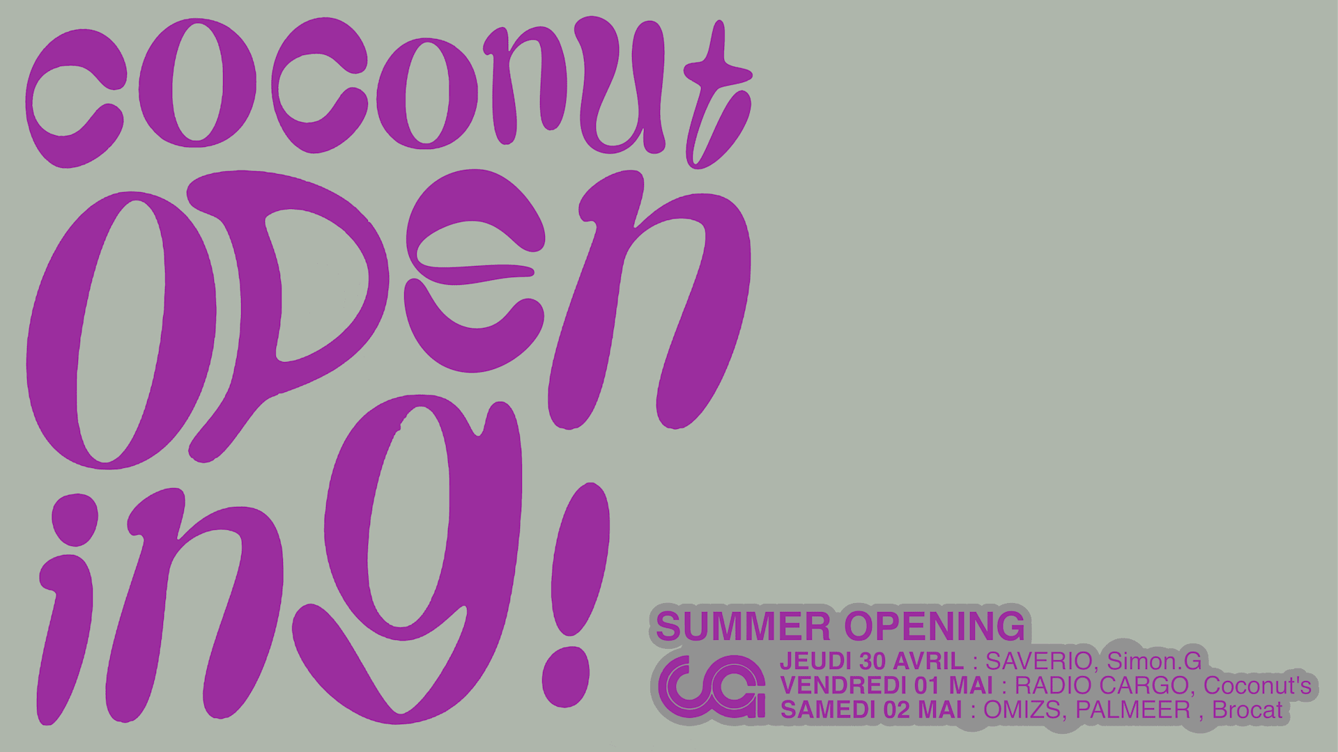 Summer Opening #2 Radio Cargo