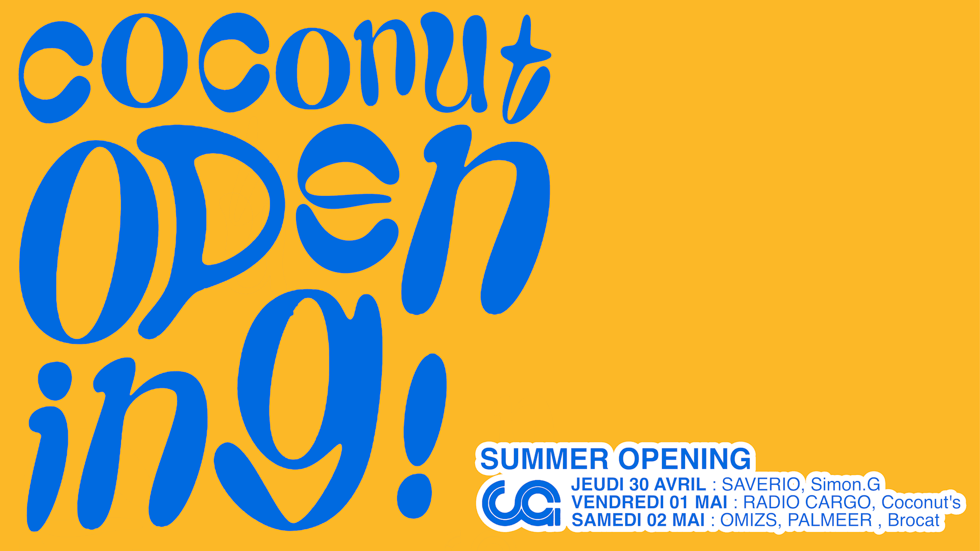 Summer Opening #3 Omizs & Pälmeer