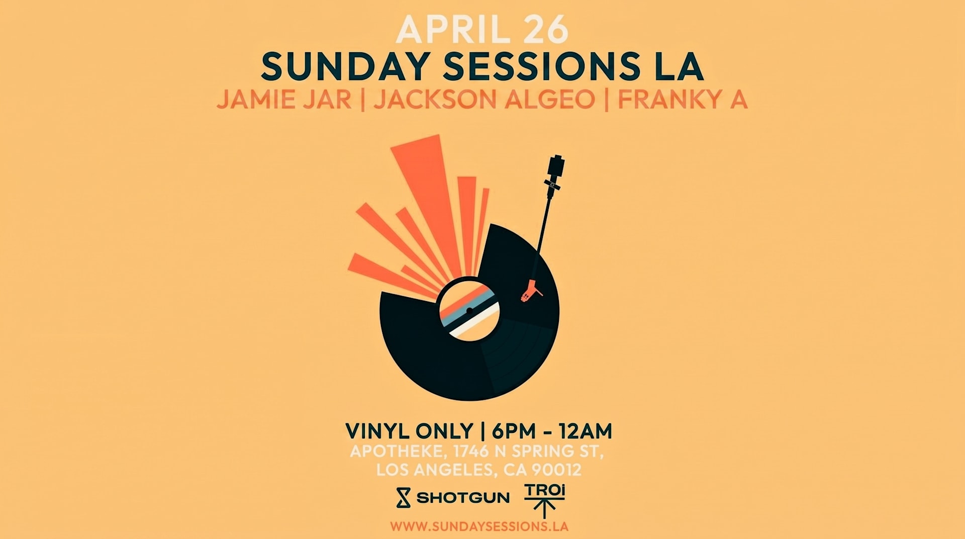 Sunday Sessions La (Vinyl Only) Open Air