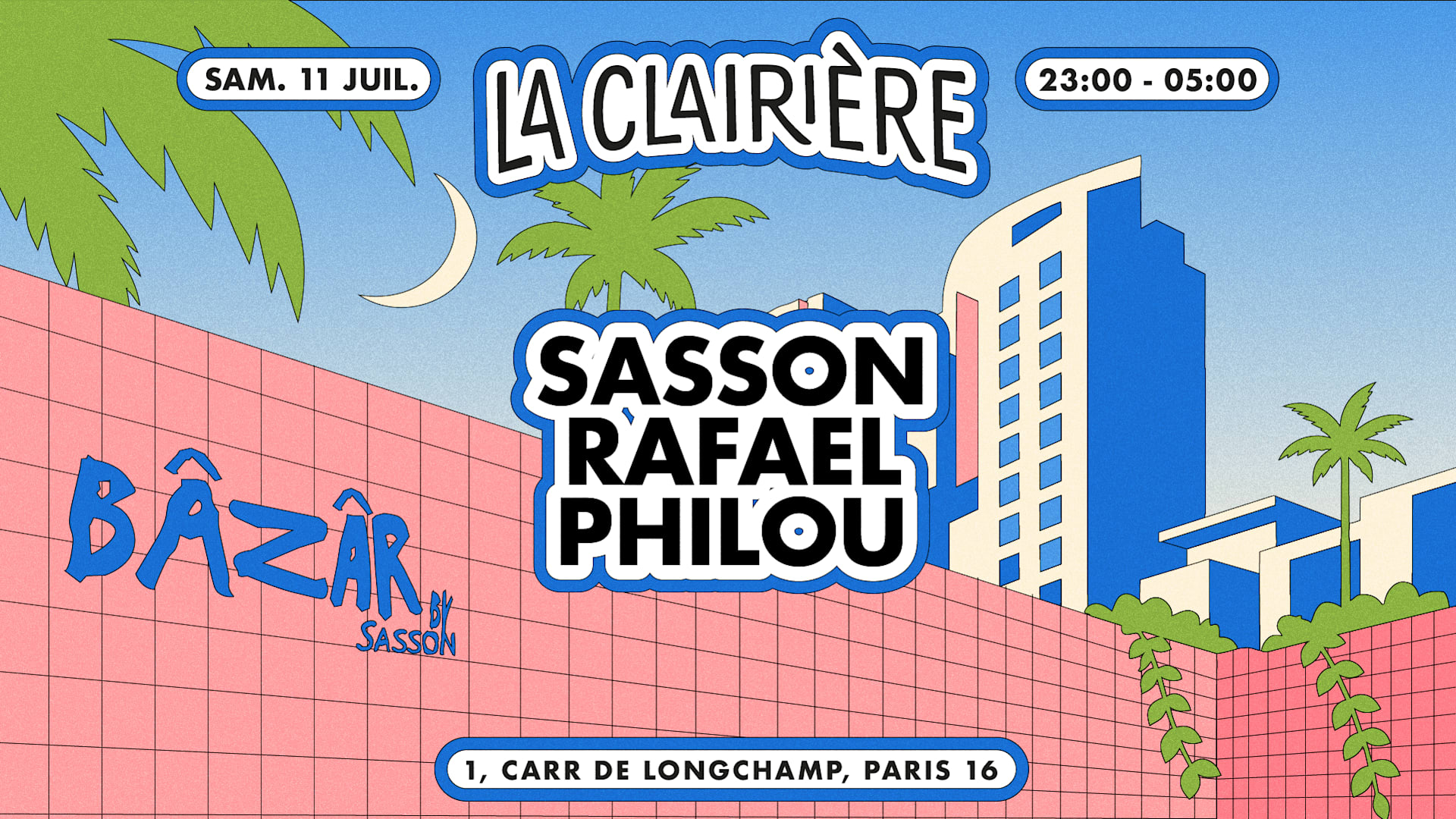 La Clairière : Sasson, Rafael, Philou