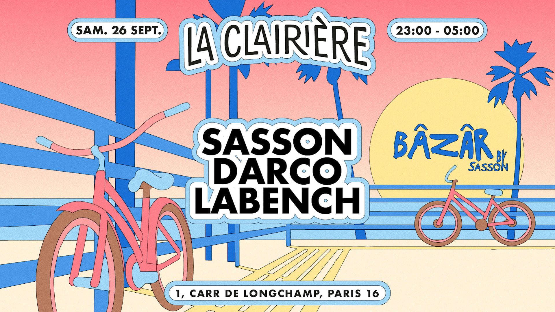 La Clairière : Sasson, Darco, Labench