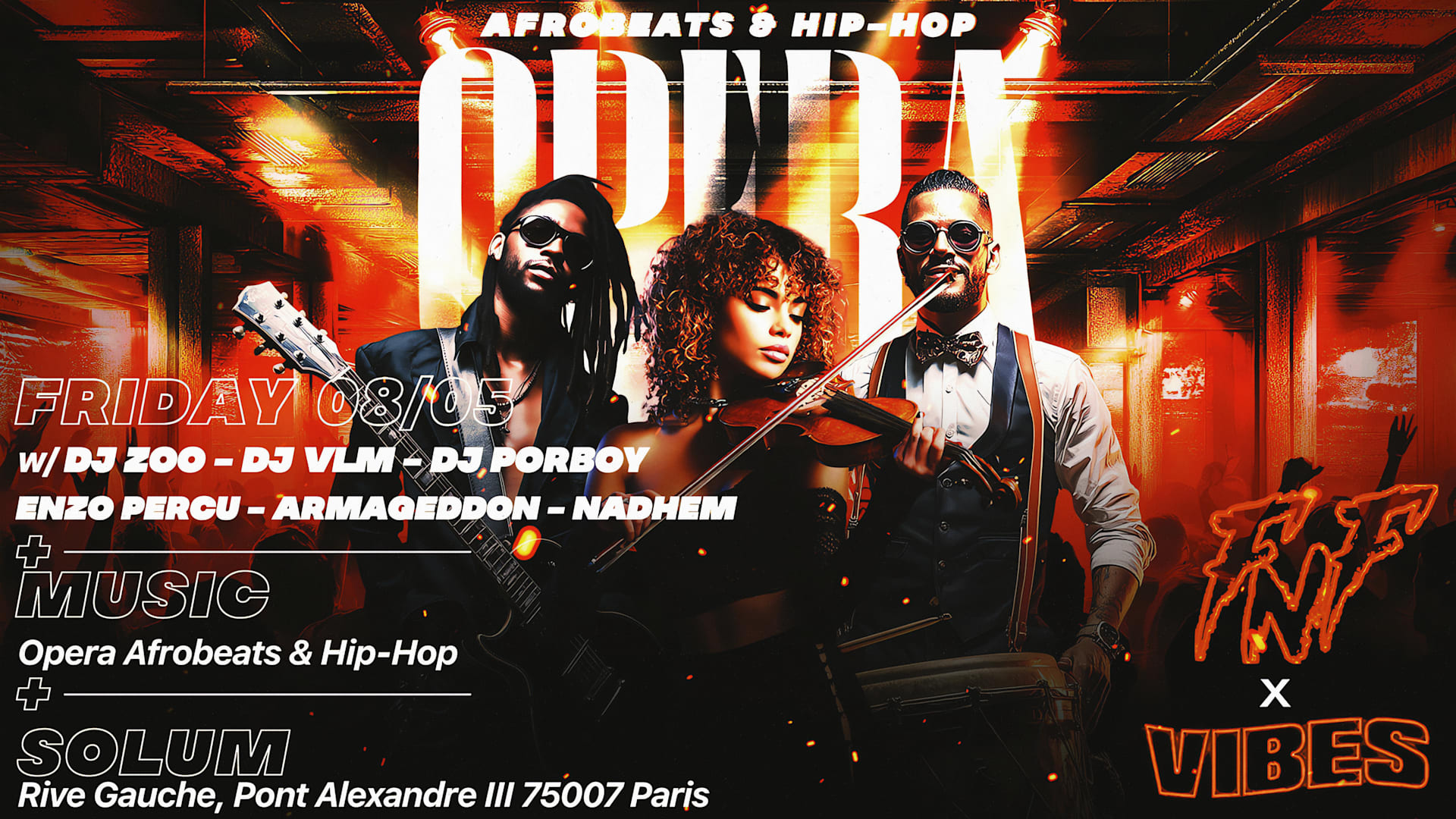 Opéra Afrobeats & Hip Hop @Solum