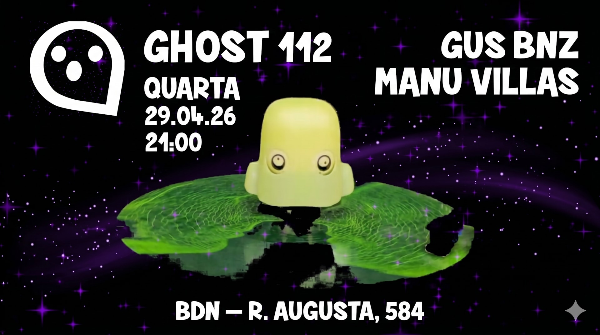 Ghost #112 — Gus Bnz & Manu Villas