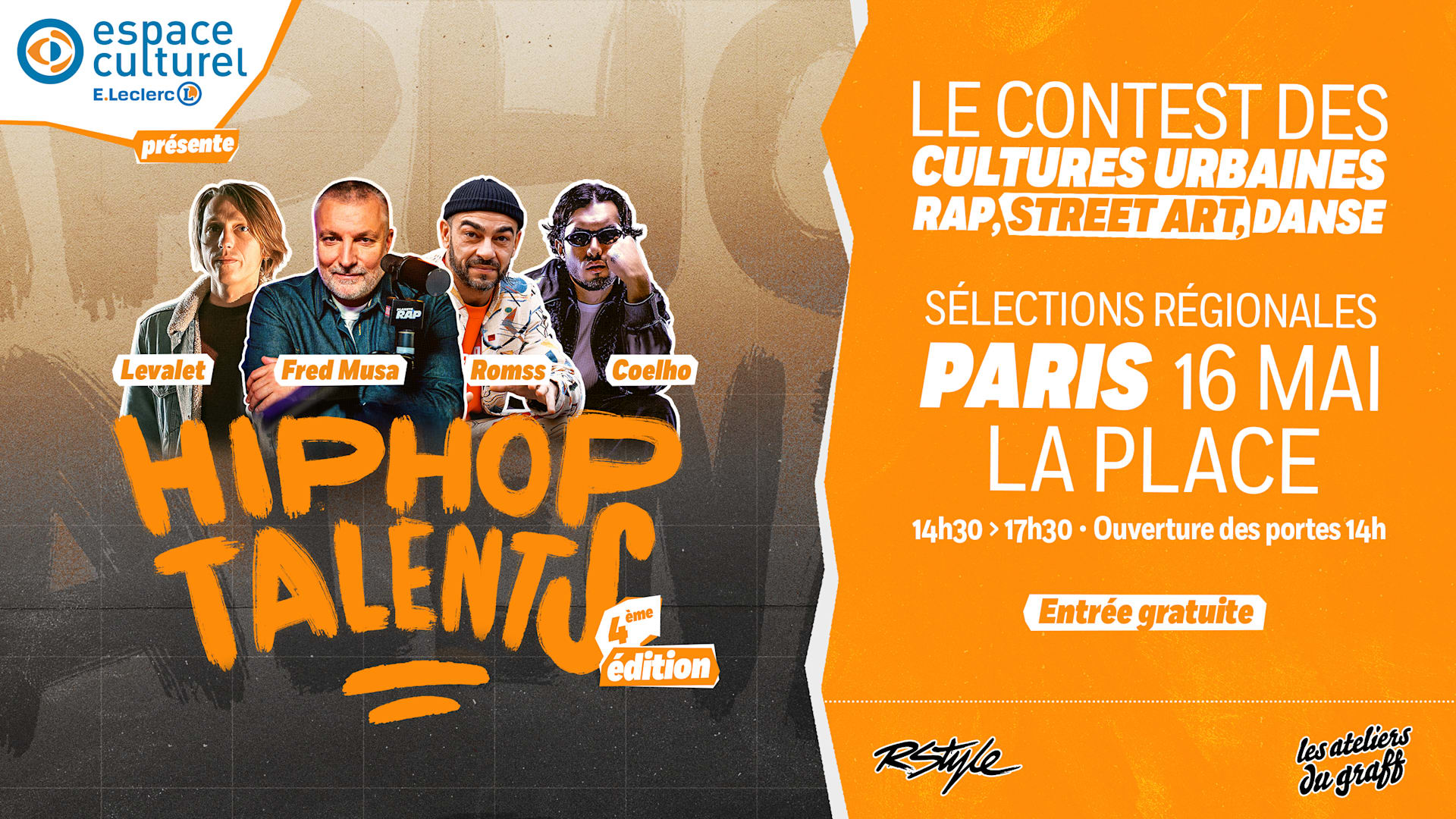 Hip Hop Talents - Sélections Paris