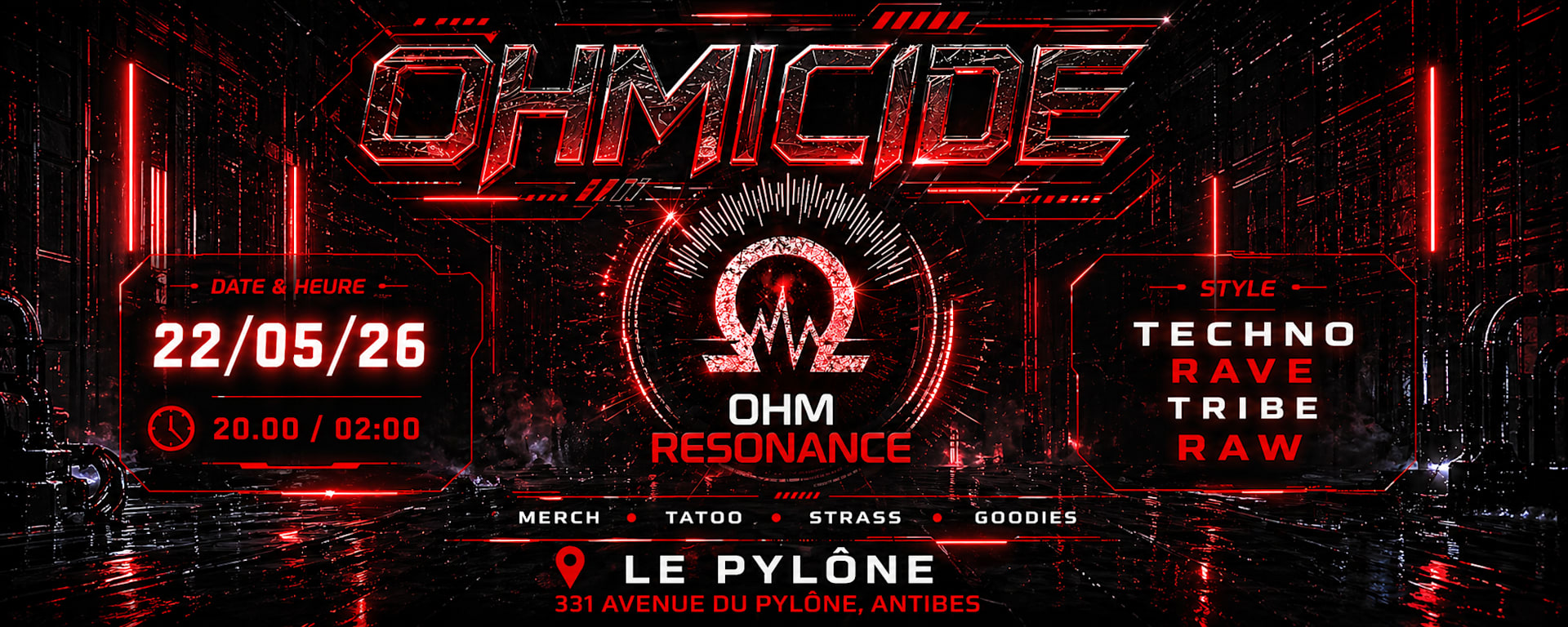 Ohmicide / Le Pylône / Antibes