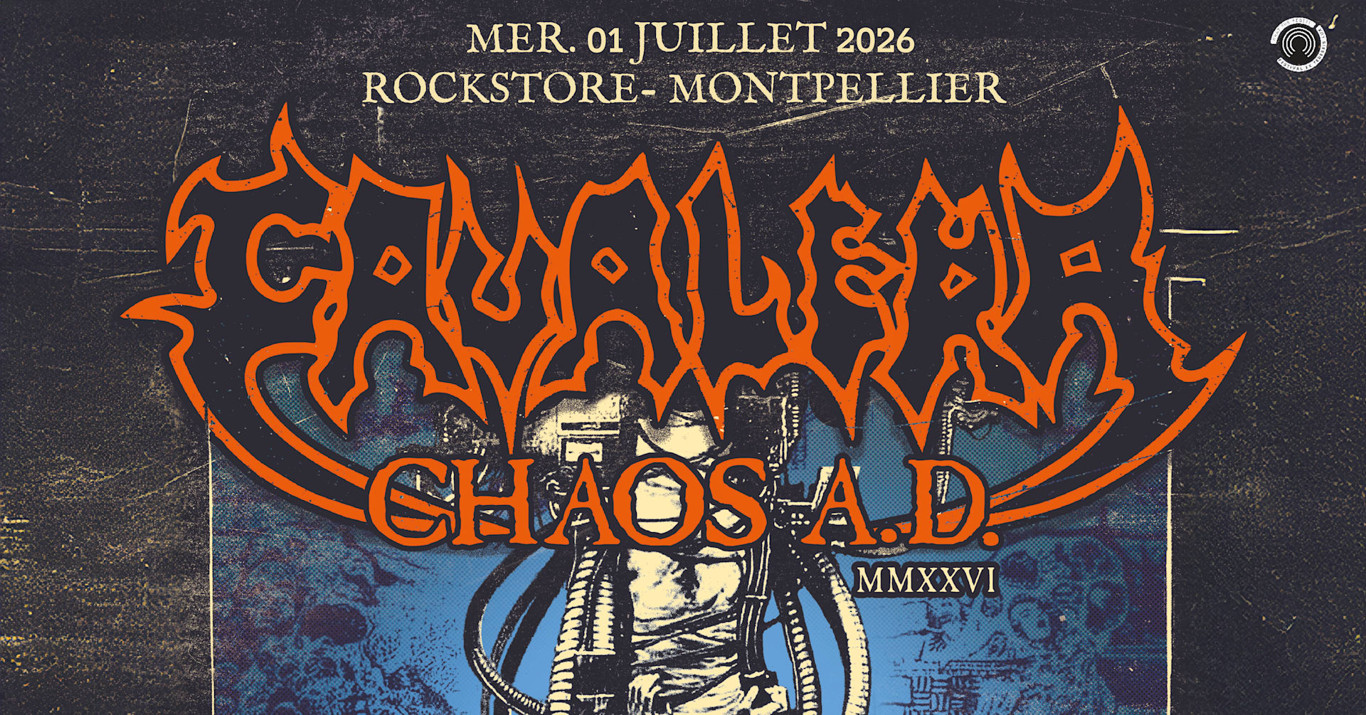 Cavalera : Chaos Ad And Guest - Rockstore - Montpellier