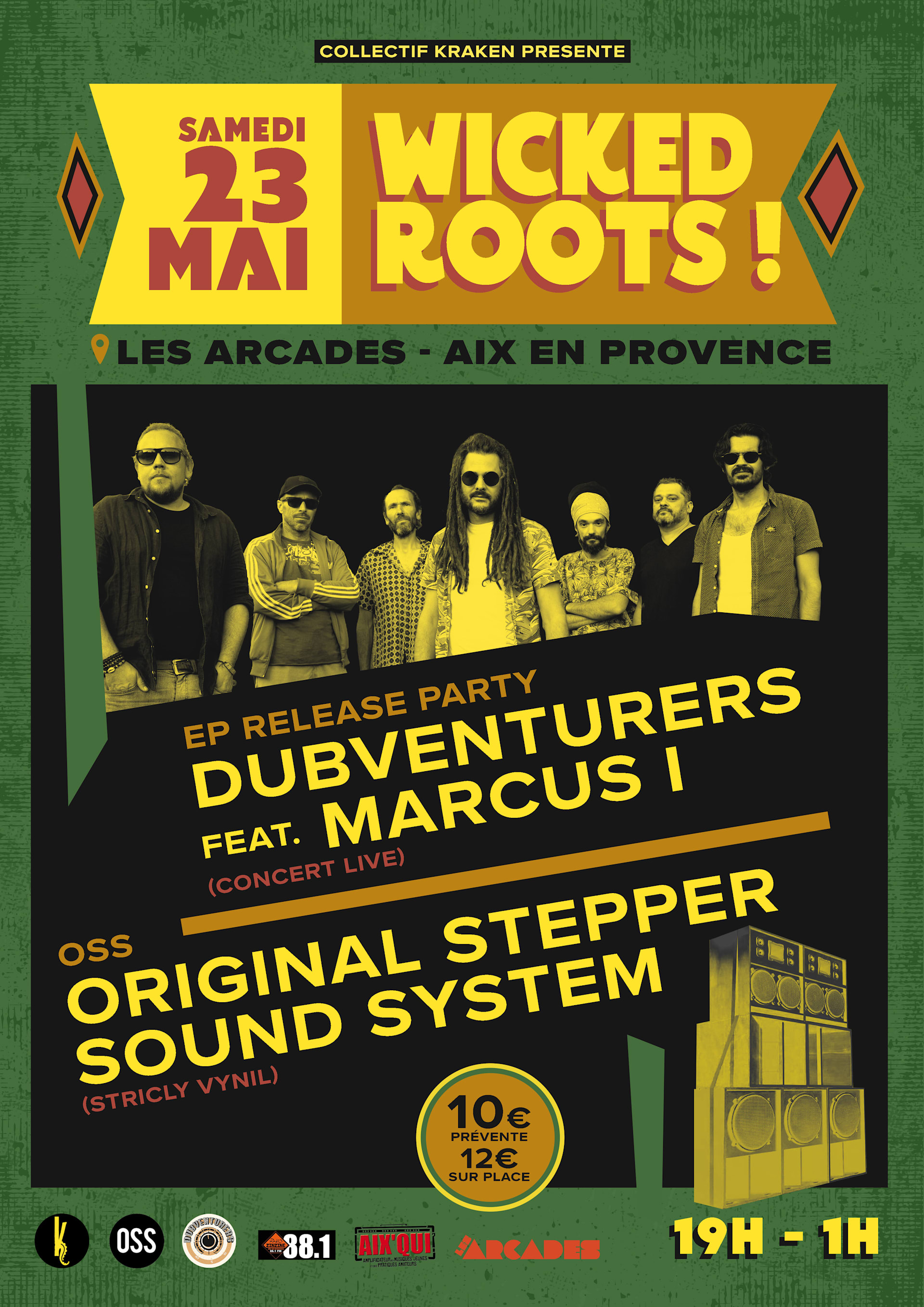 Wicked Roots | Dub Venturers & Original Stepper Sound System