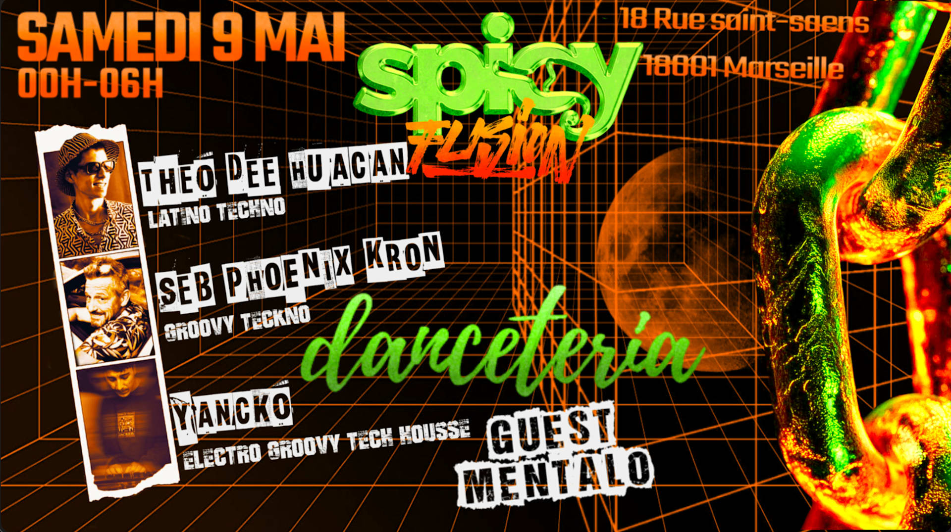 Spicy Fusion  @ Danceteria