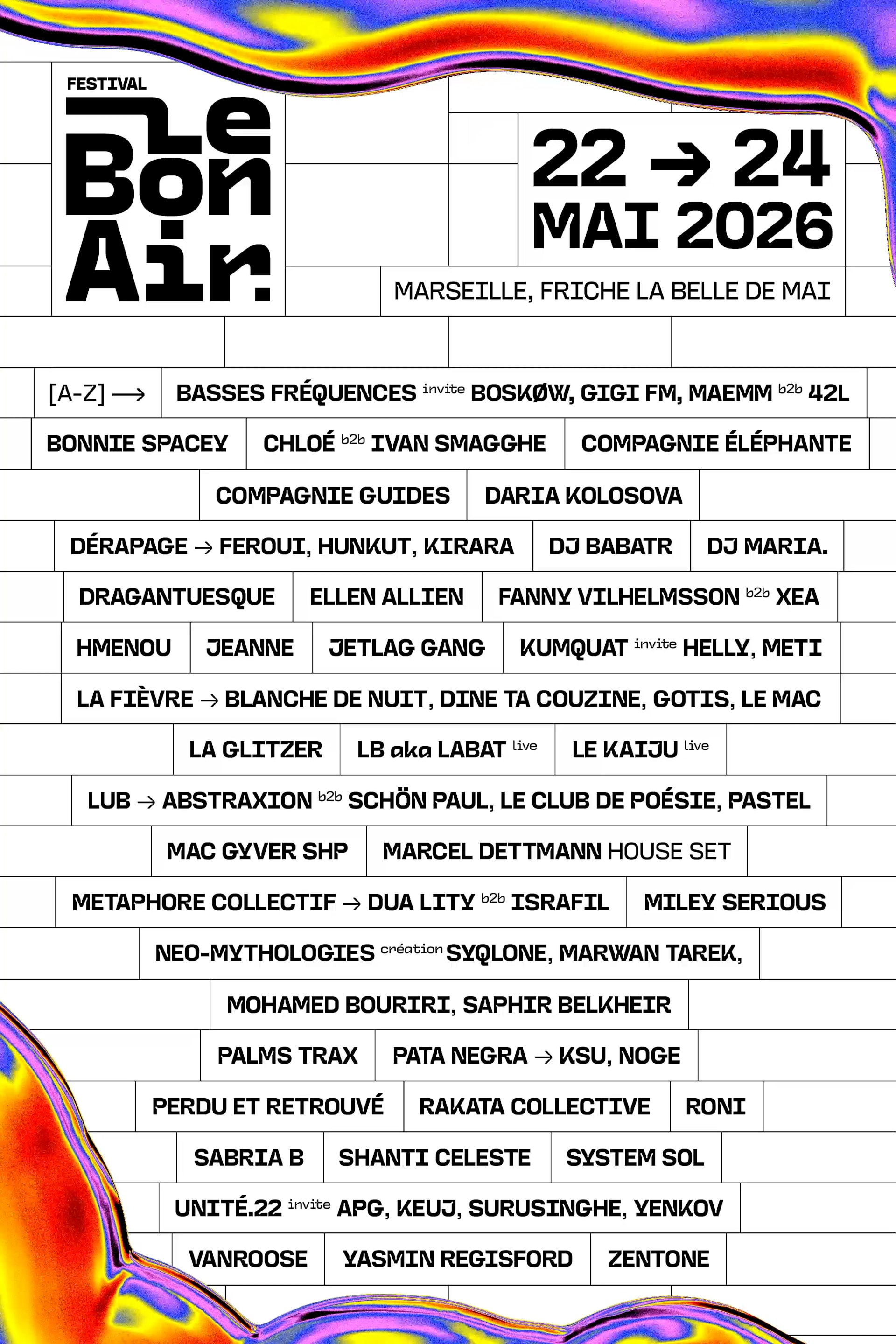 Festival Le Bon Air 2026