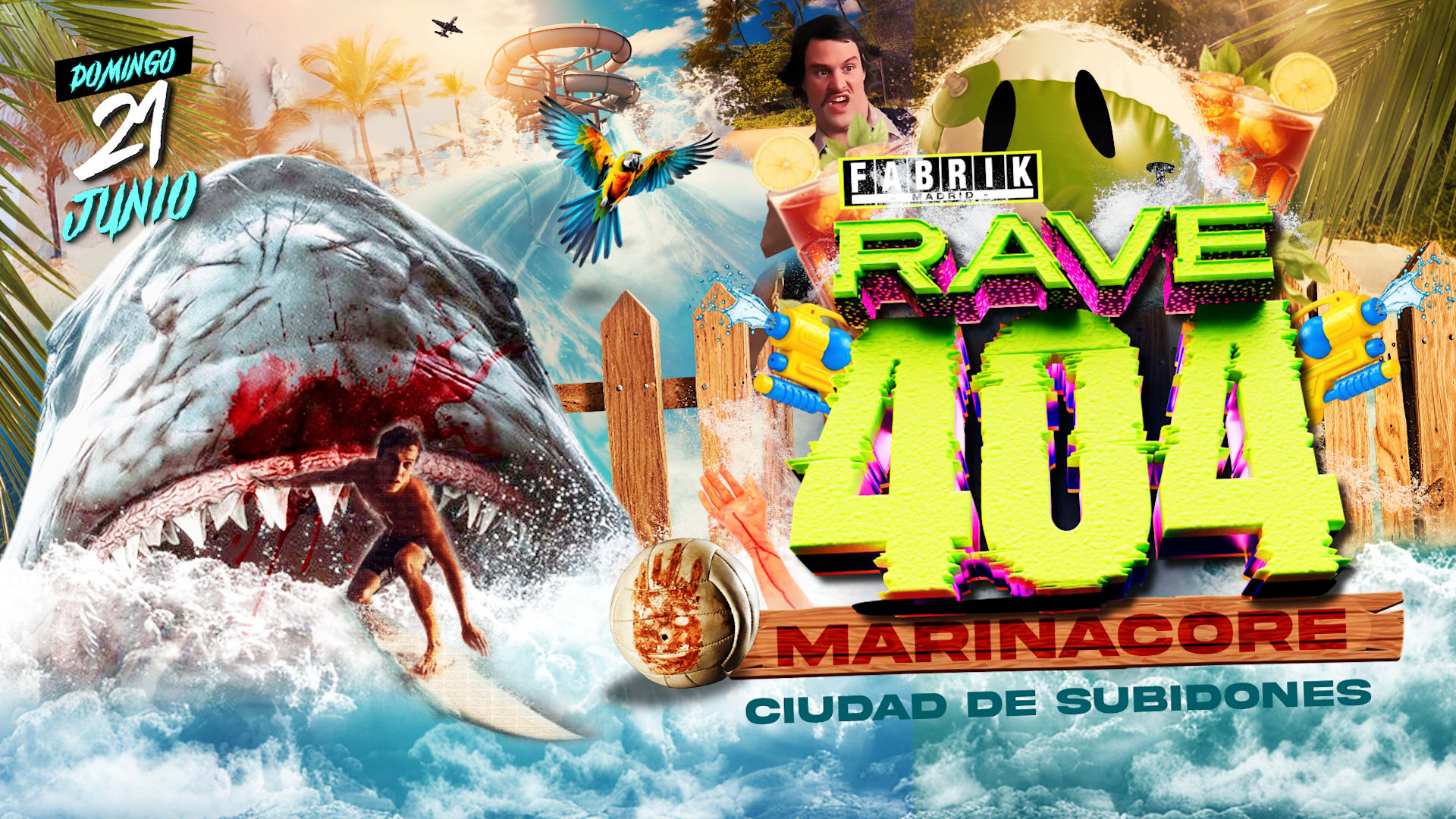 Complemento - Rave 404 Water Party