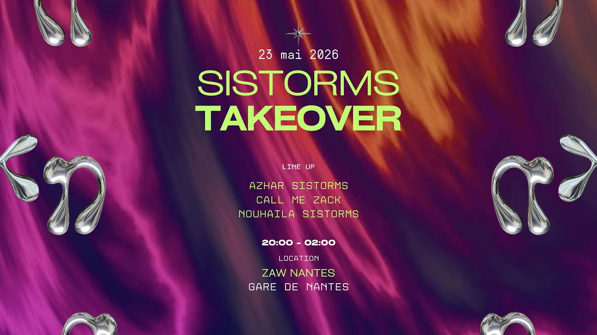 Sistorms Takeover - Zaw
