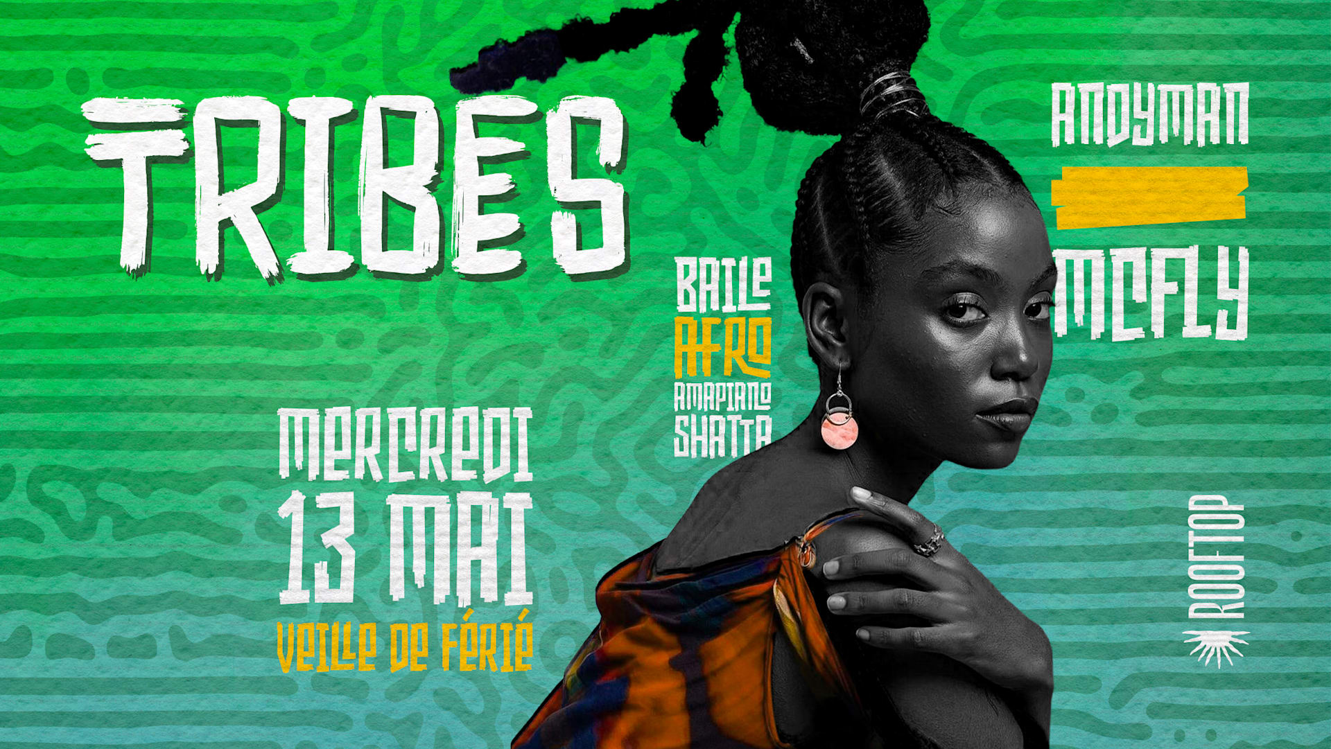 Le Rooftop X Tribes (Veille De Férié) 13.05