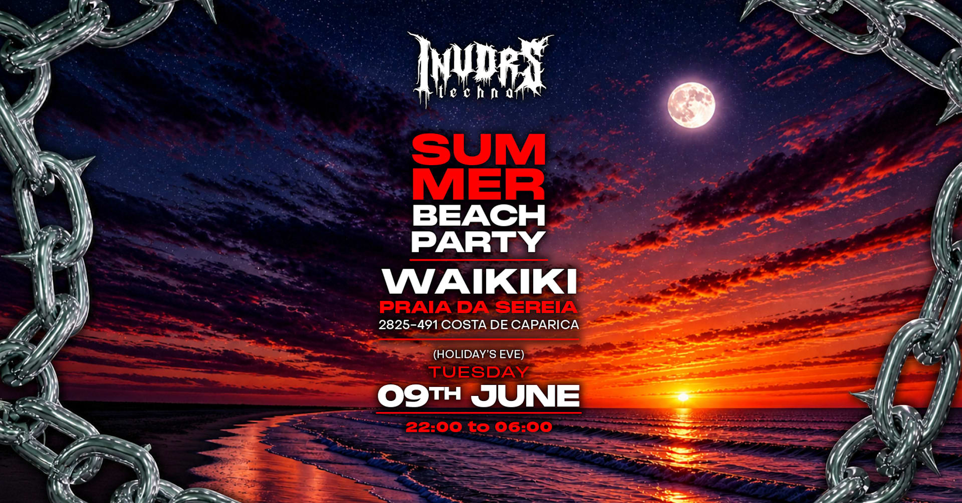 Summer Beach Party #1 Open-Air Season Kick-Off