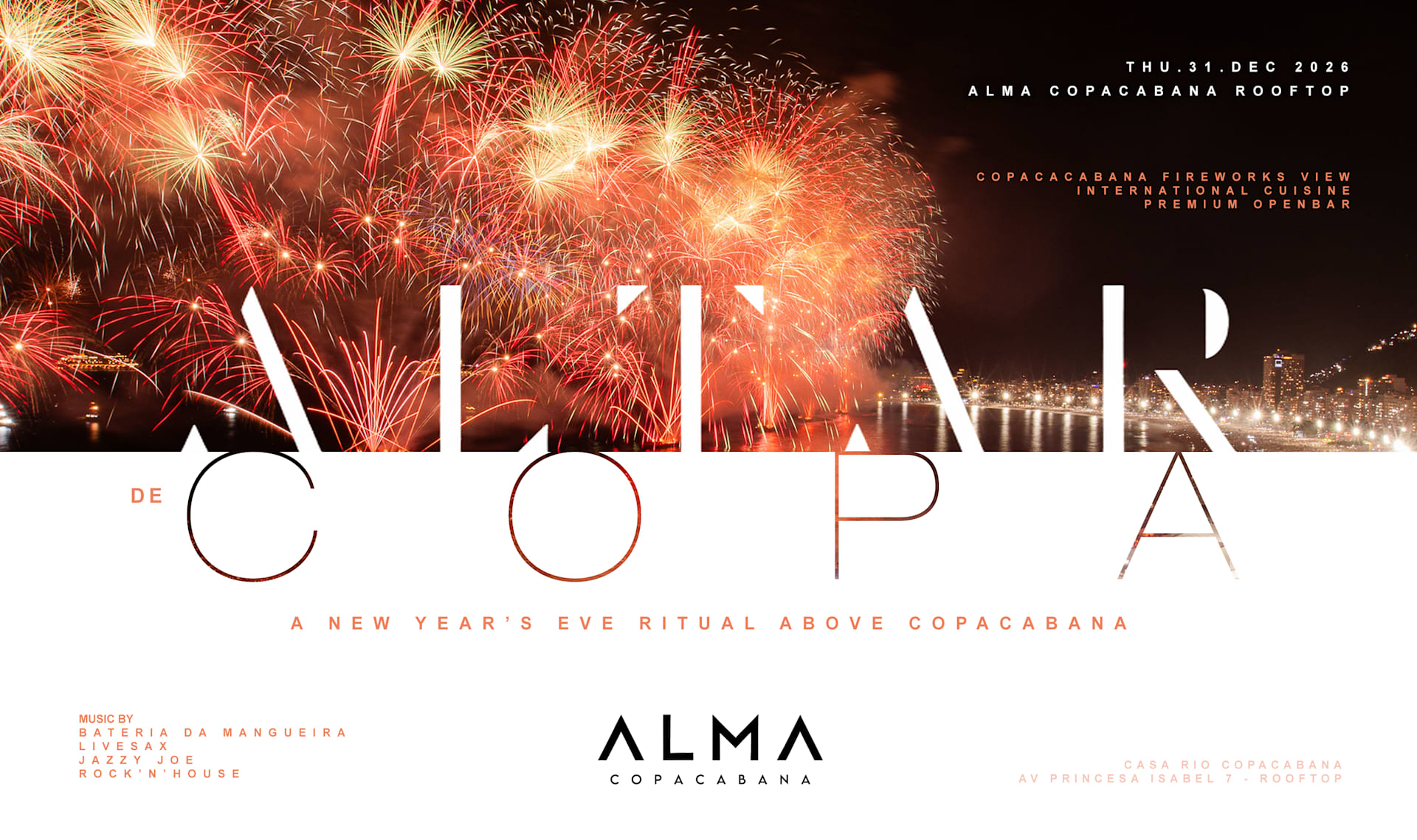 Altar De Copa 2027 | A New Year's Eve Above Copacabana