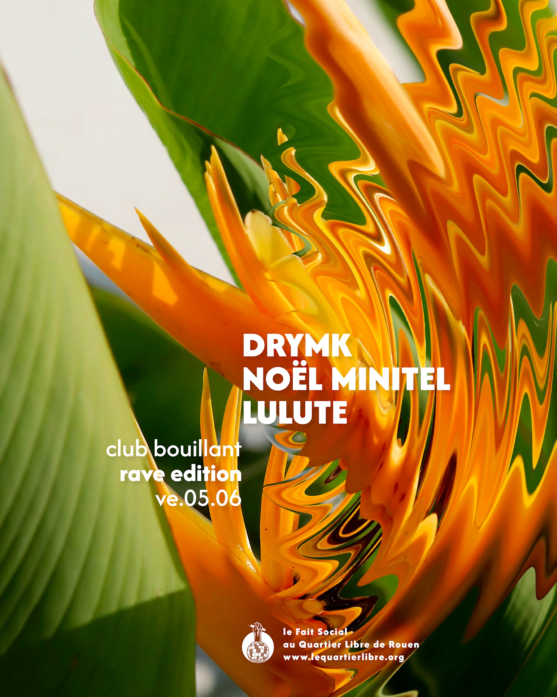 Club Bouillant - Drymk · Noël Minitel · Lulute