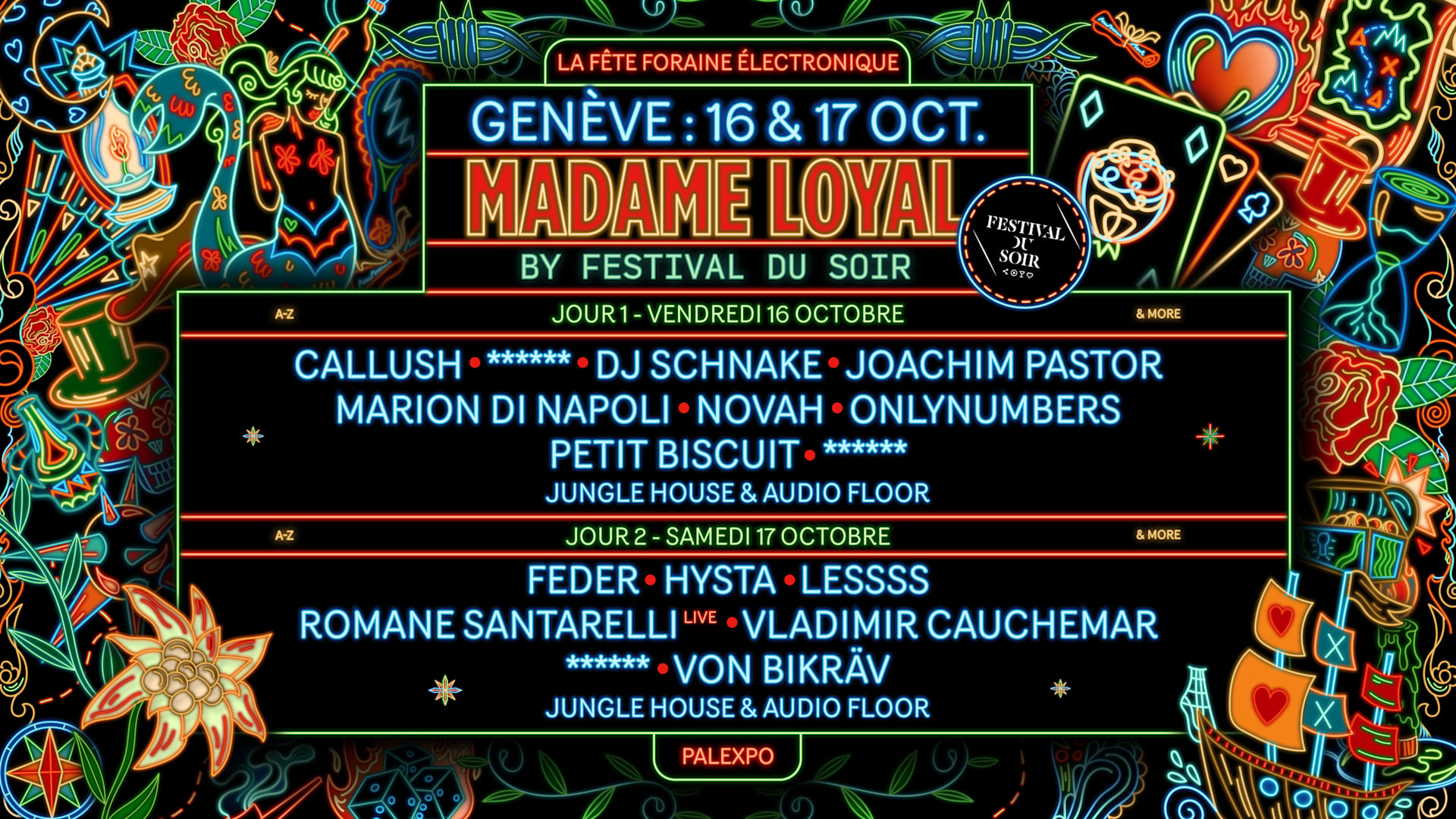 Madame Loyal Genève : 16 & 17 Octobre