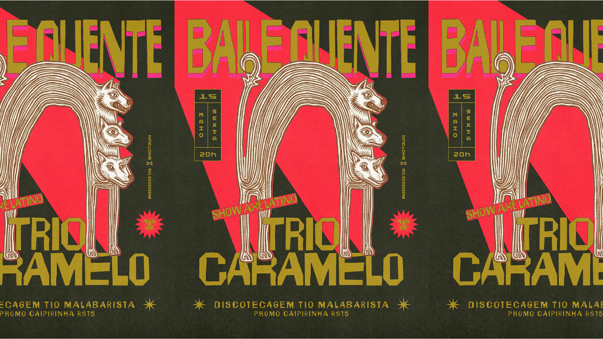 Baile Quente Com Trio Caramelo
