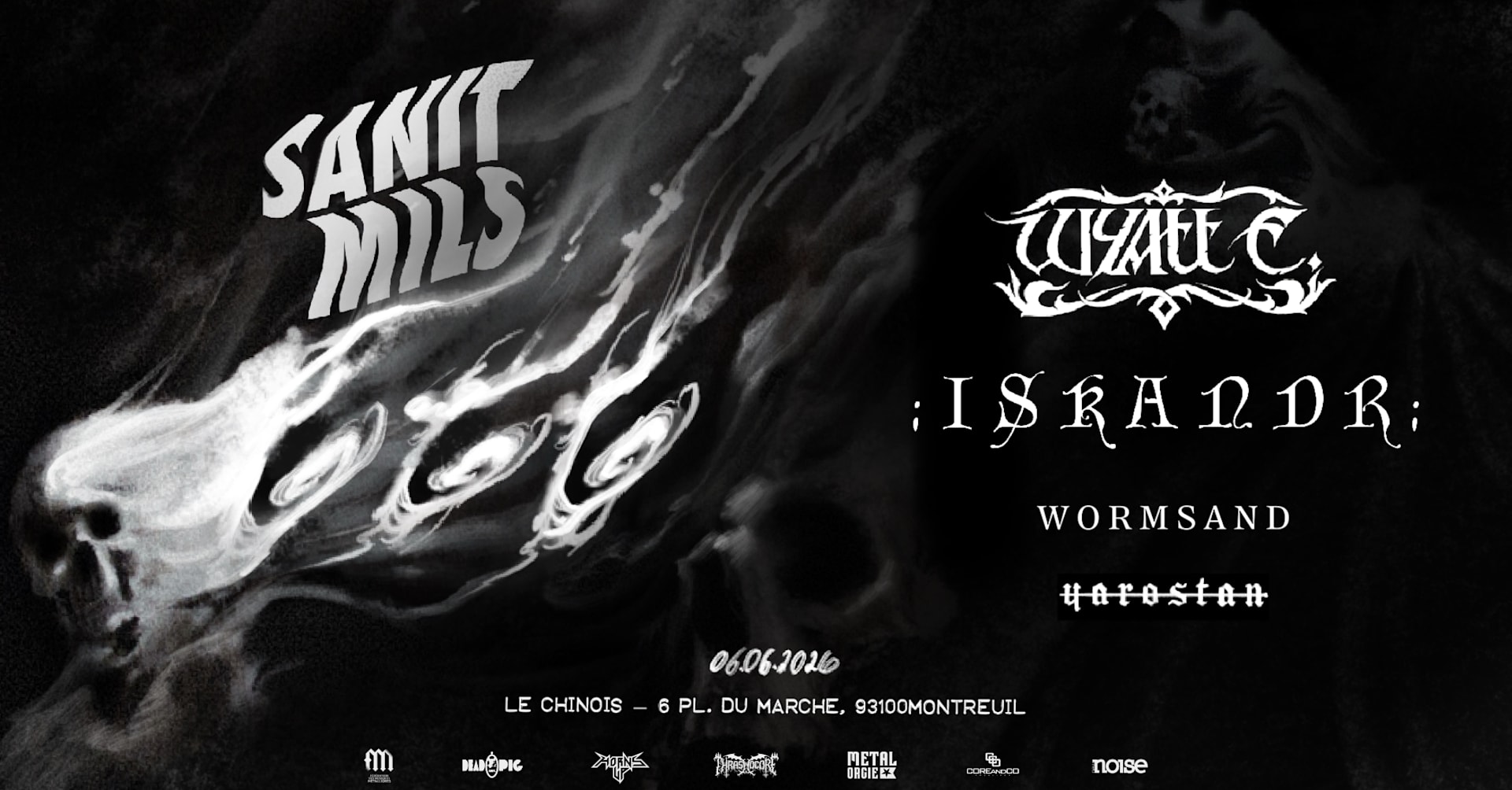Wyatt E. + Iskandr + Wormsand + Yarostan