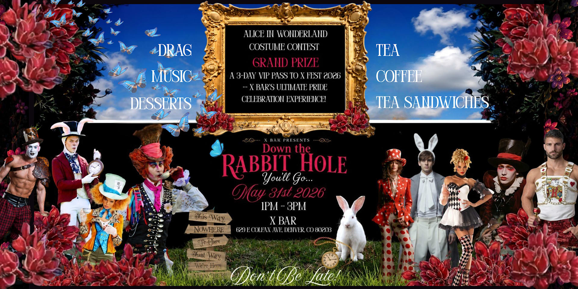 Down The Rabbit Hole | Alice In Wonderland Brunch