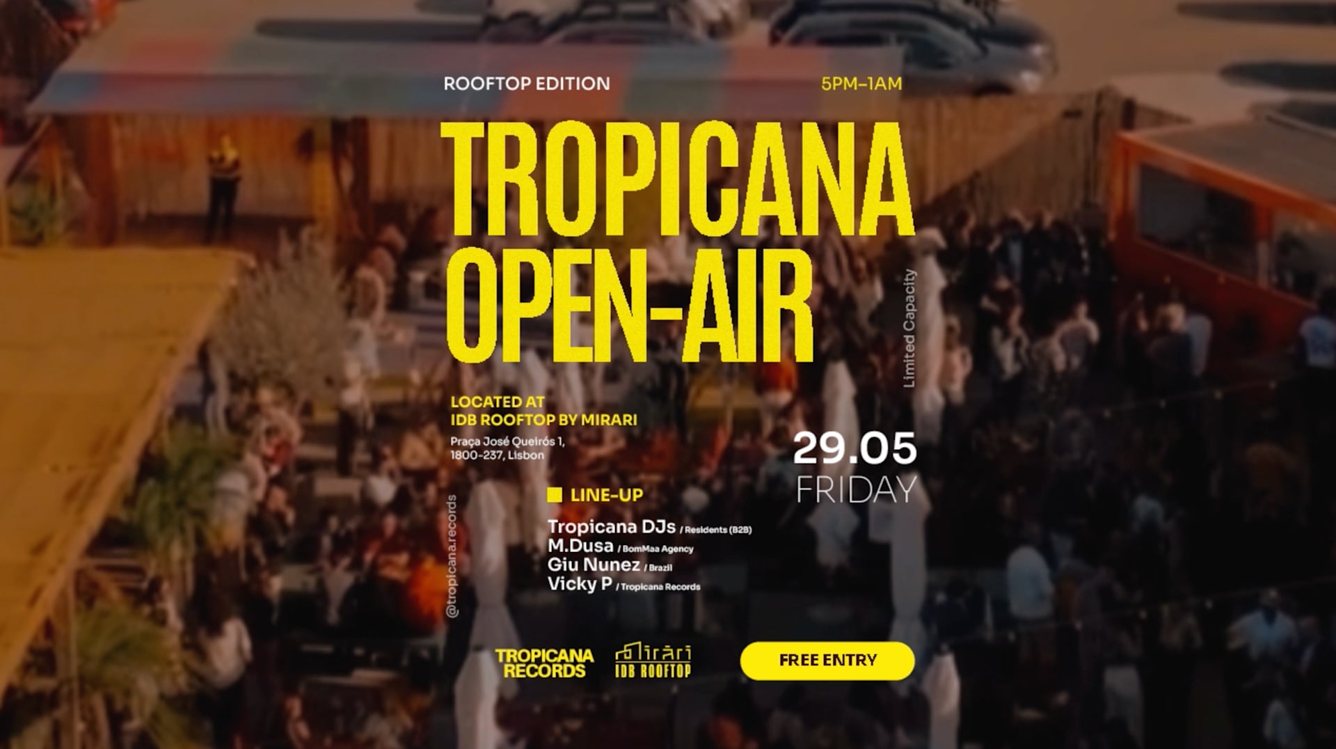 Tropicana Open-Air At Idb Rooftop By Mirari