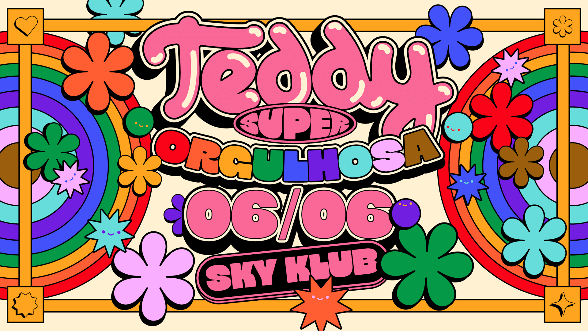 Teddy Super Orgulhosa