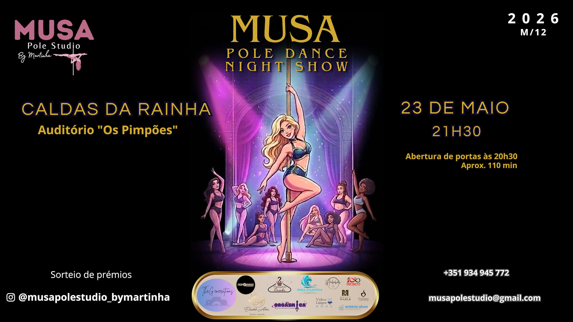 Musa Pole Studio Upcoming Events · Shotgun